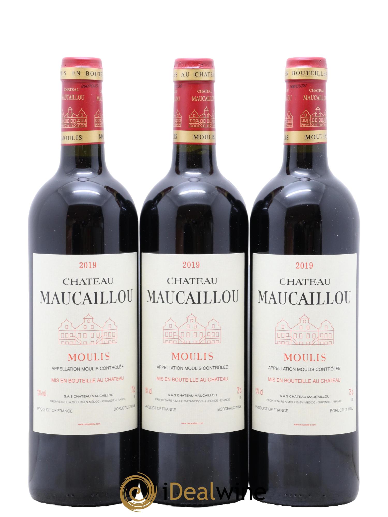 Château Maucaillou  2019 - Lot de 6 bouteilles - 2