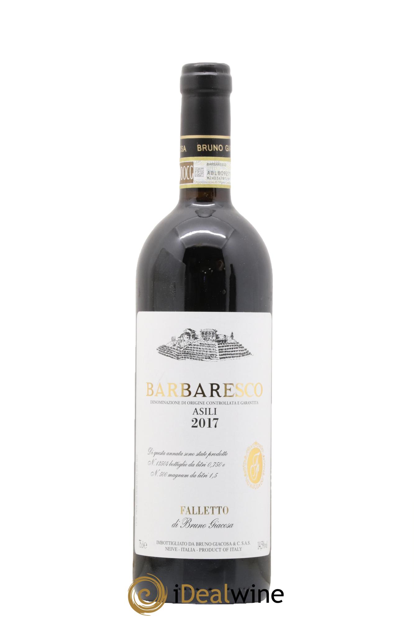 Barbaresco DOCG Asili Azienda Agricola Falletto di Bruno Giacosa 2017 - Lot of 1 bottle - 0