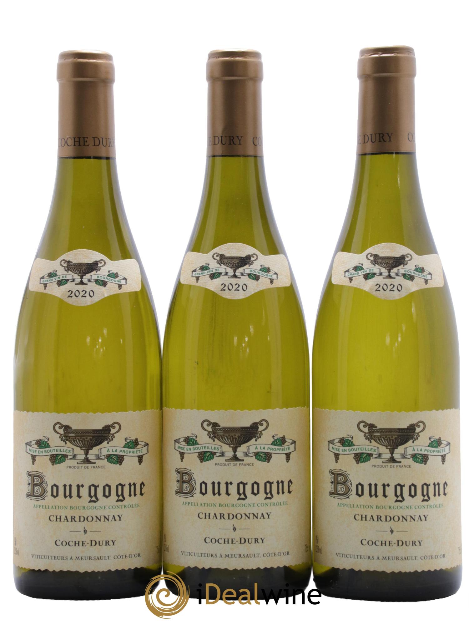 Bourgogne Coche Dury (Domaine) 2020 - Lot de 3 bouteilles - 0