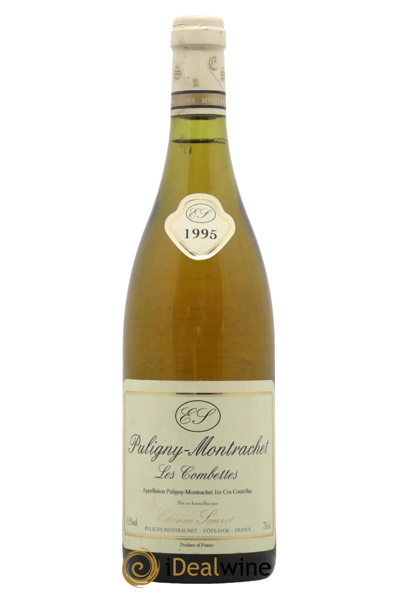 Puligny-Montrachet 1er Cru Les Combettes Etienne Sauzet 1995 - Lot de 1 bouteille - 0