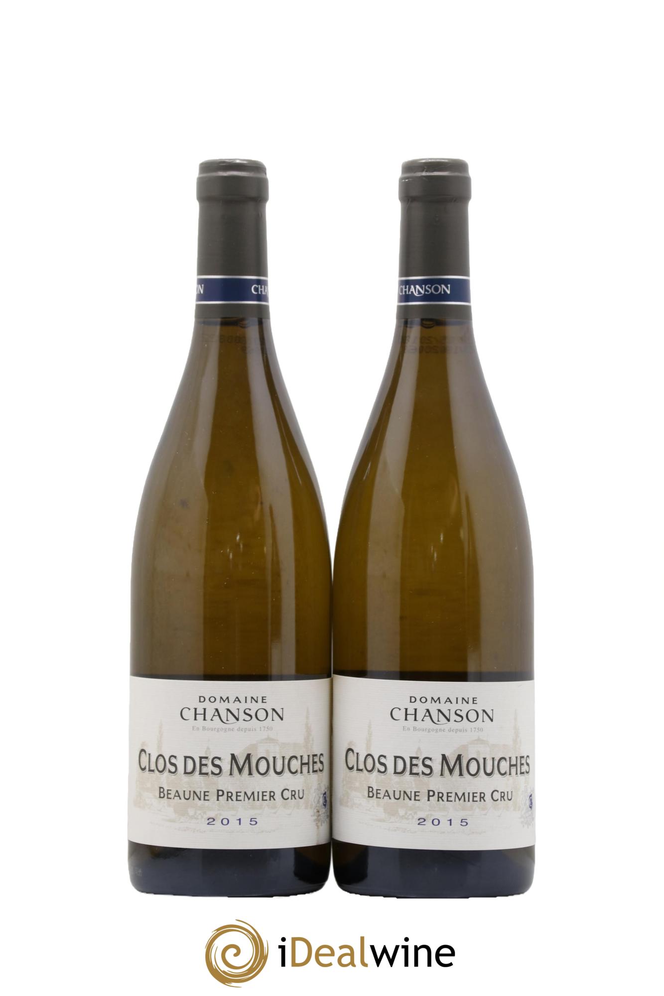 Beaune 1er Cru Clos des Mouches Chanson 2015 - Lot of 2 bottles - 0