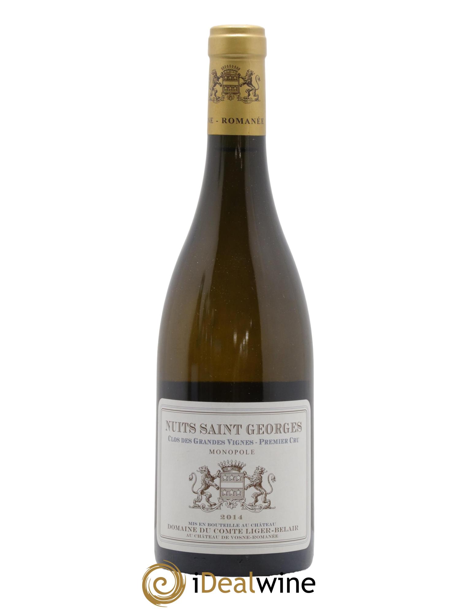 Nuits Saint-Georges 1er Cru Clos des Grandes Vignes Comte Liger-Belair (Domaine du) 2014 - Lotto di 1 bottiglia - 0