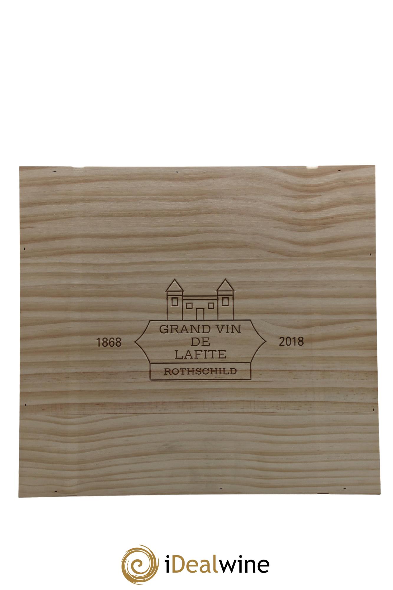 Château Lafite Rothschild 1er Grand Cru Classé  2018 - Posten von 3 Magnum - 3