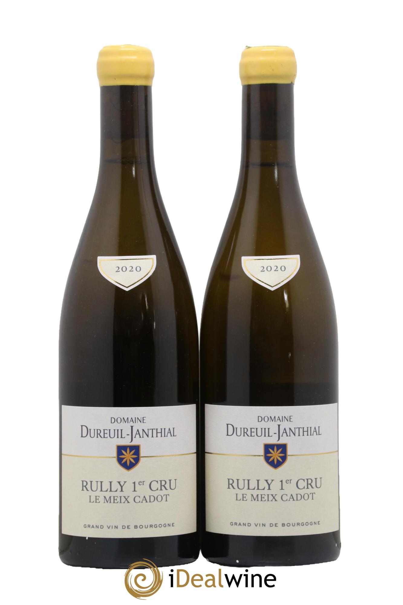 Rully 1er Cru Le Meix Cadot Vincent Dureuil-Janthial  2020 - Posten von 2 Flaschen - 0