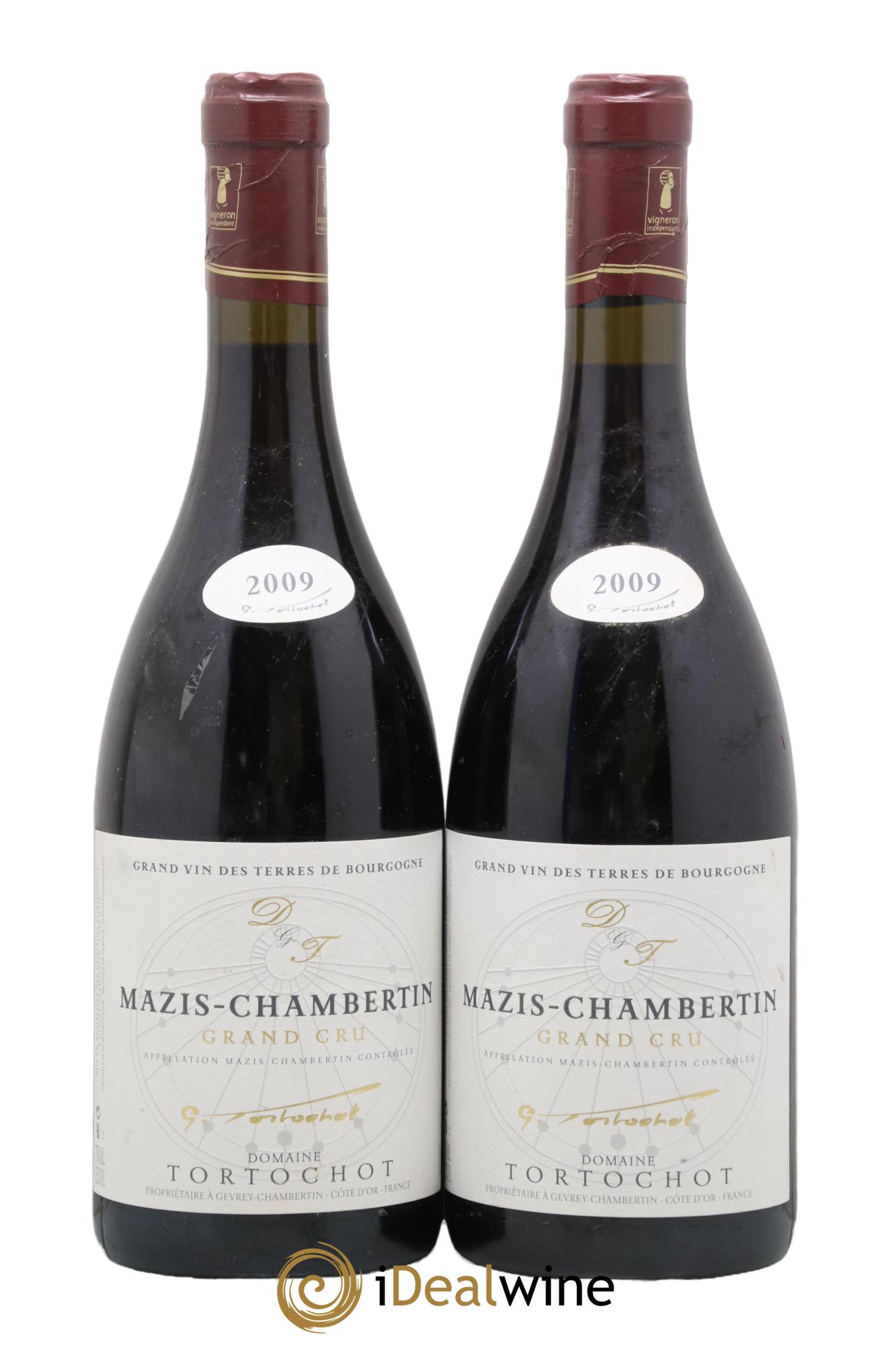 Mazis-Chambertin Grand Cru Tortochot (Domaine) 2009 - Lotto di 2 bottiglie - 0