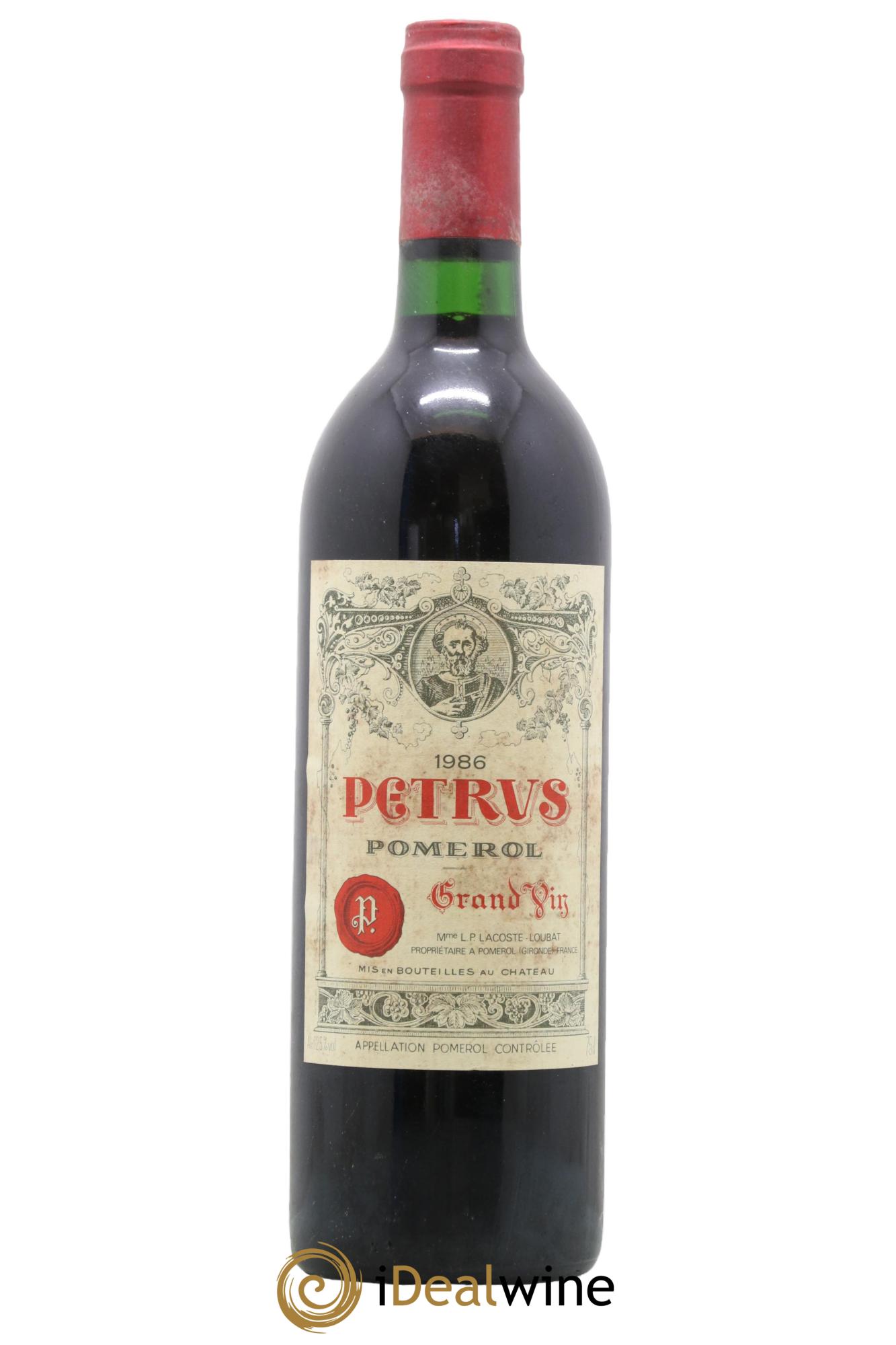 Petrus 1986 - Lotto di 1 bottiglia - 0