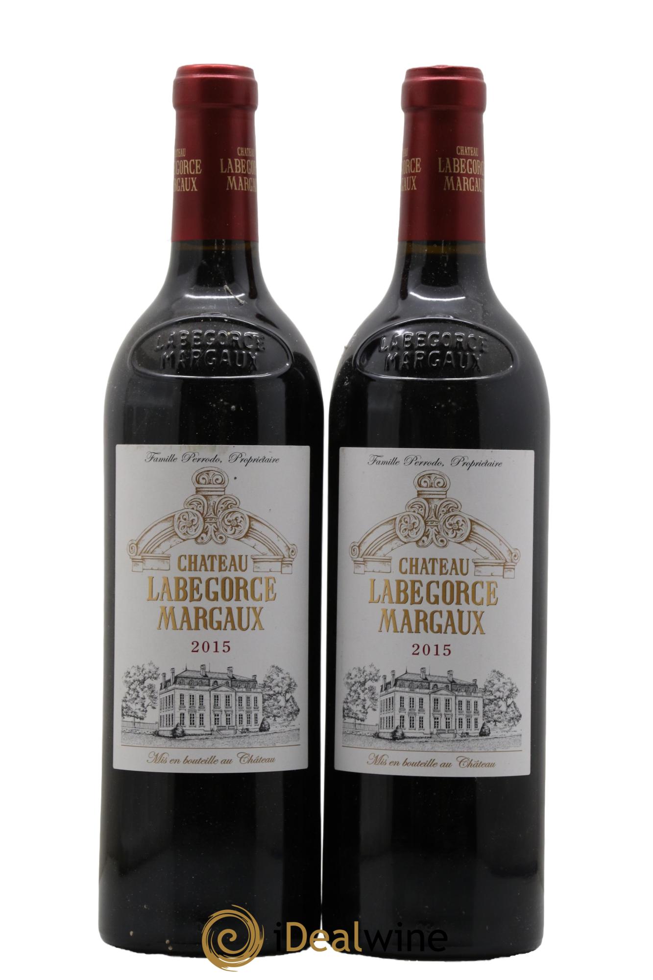 Château Labegorce Cru Bourgeois 2015 - Lotto di 2 bottiglie - 0