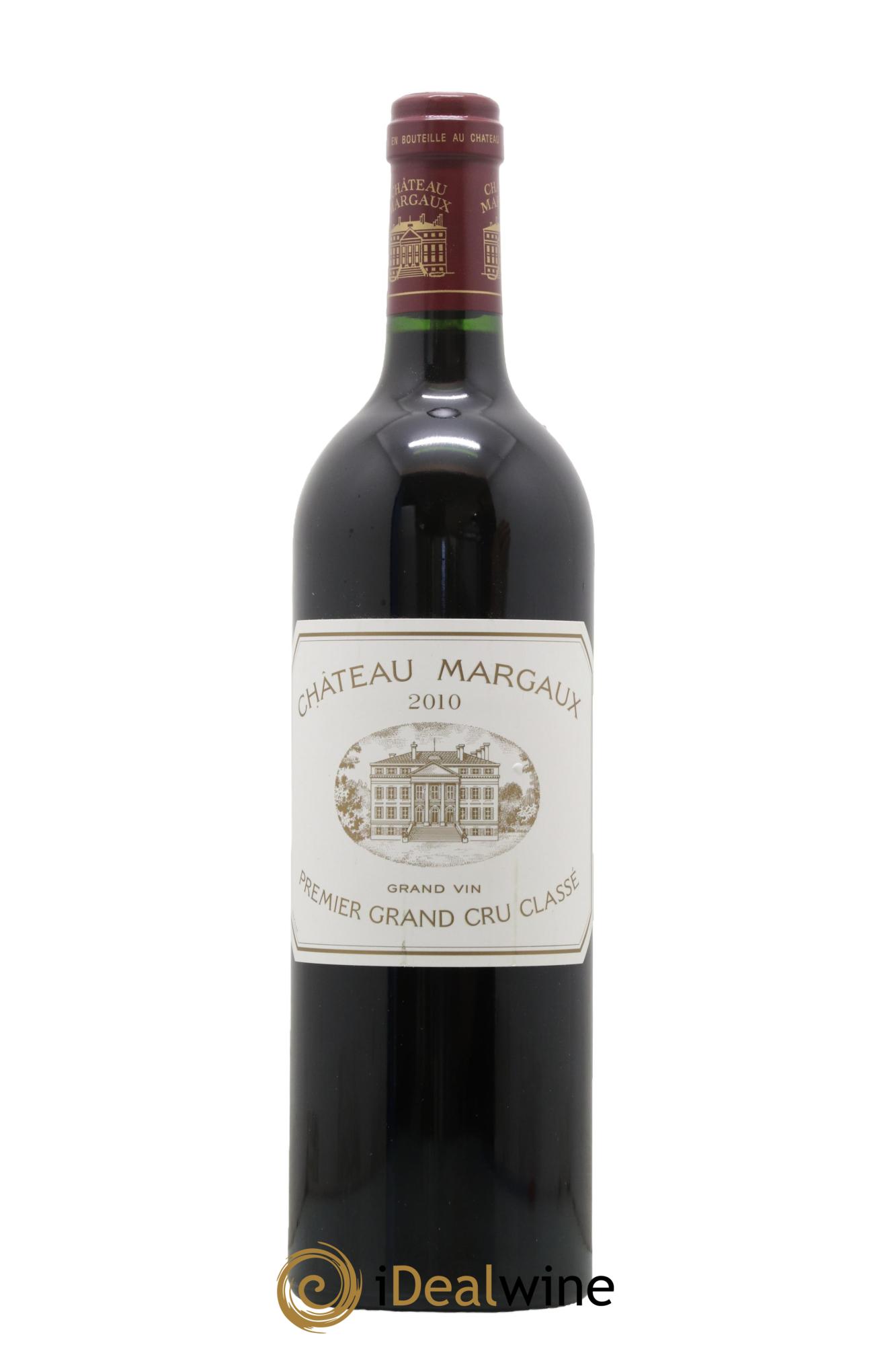 Château Margaux 1er Grand Cru Classé 2010 - Lot de 1 bouteille - 0