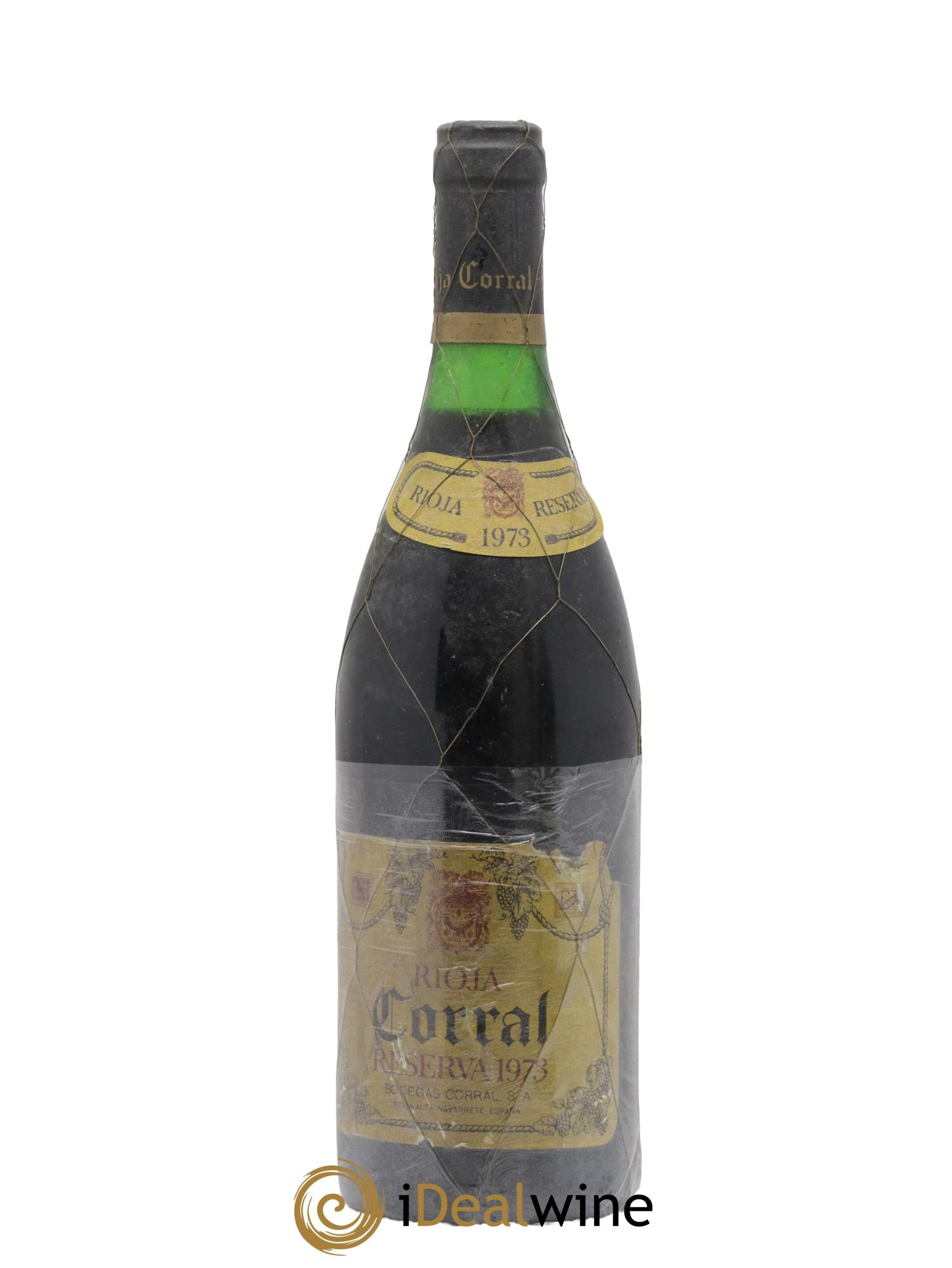 Rioja DOCA Corral Reserva 1973 - Lotto di 1 bottiglia - 0