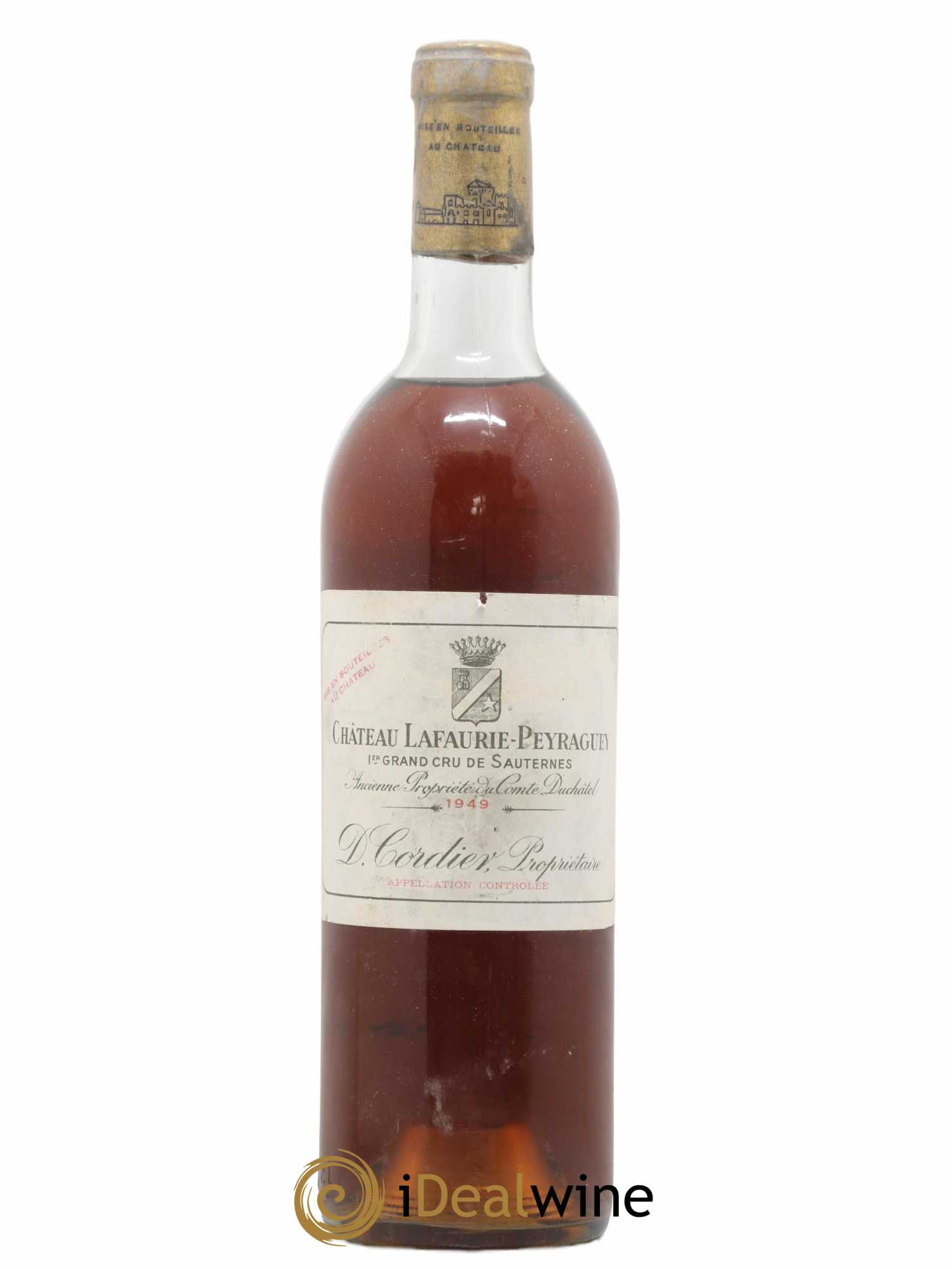 Château Lafaurie-Peyraguey 1er Grand Cru Classé  1949 - Lotto di 1 bottiglia - 0