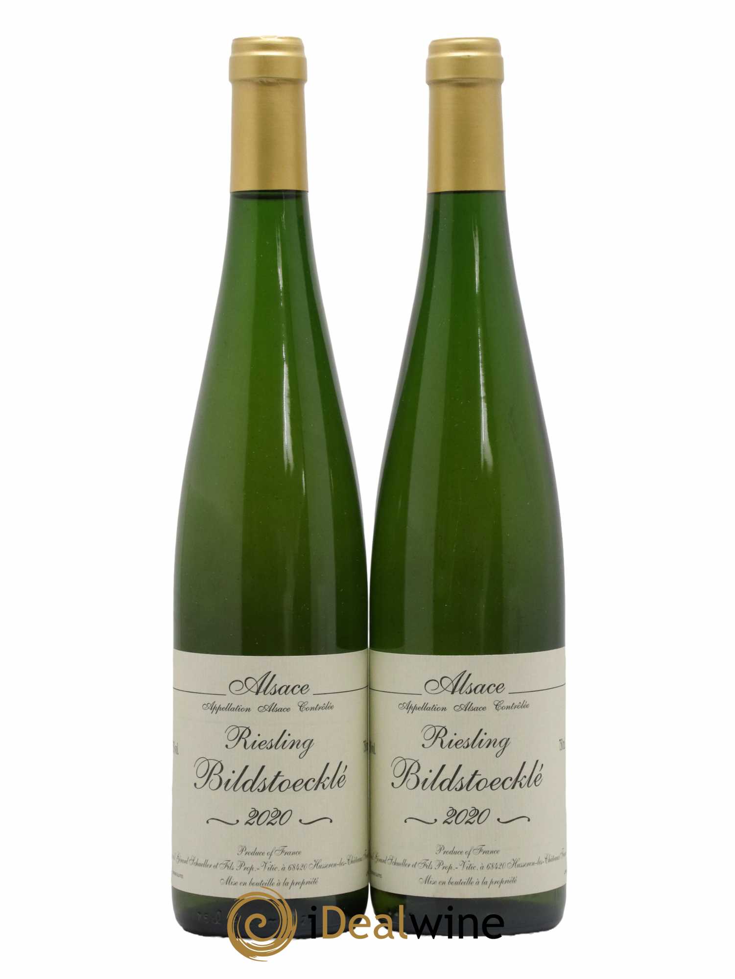 Alsace Riesling Bildstoeckle Gérard Schueller 2020 - Posten von 2 Flaschen - 0