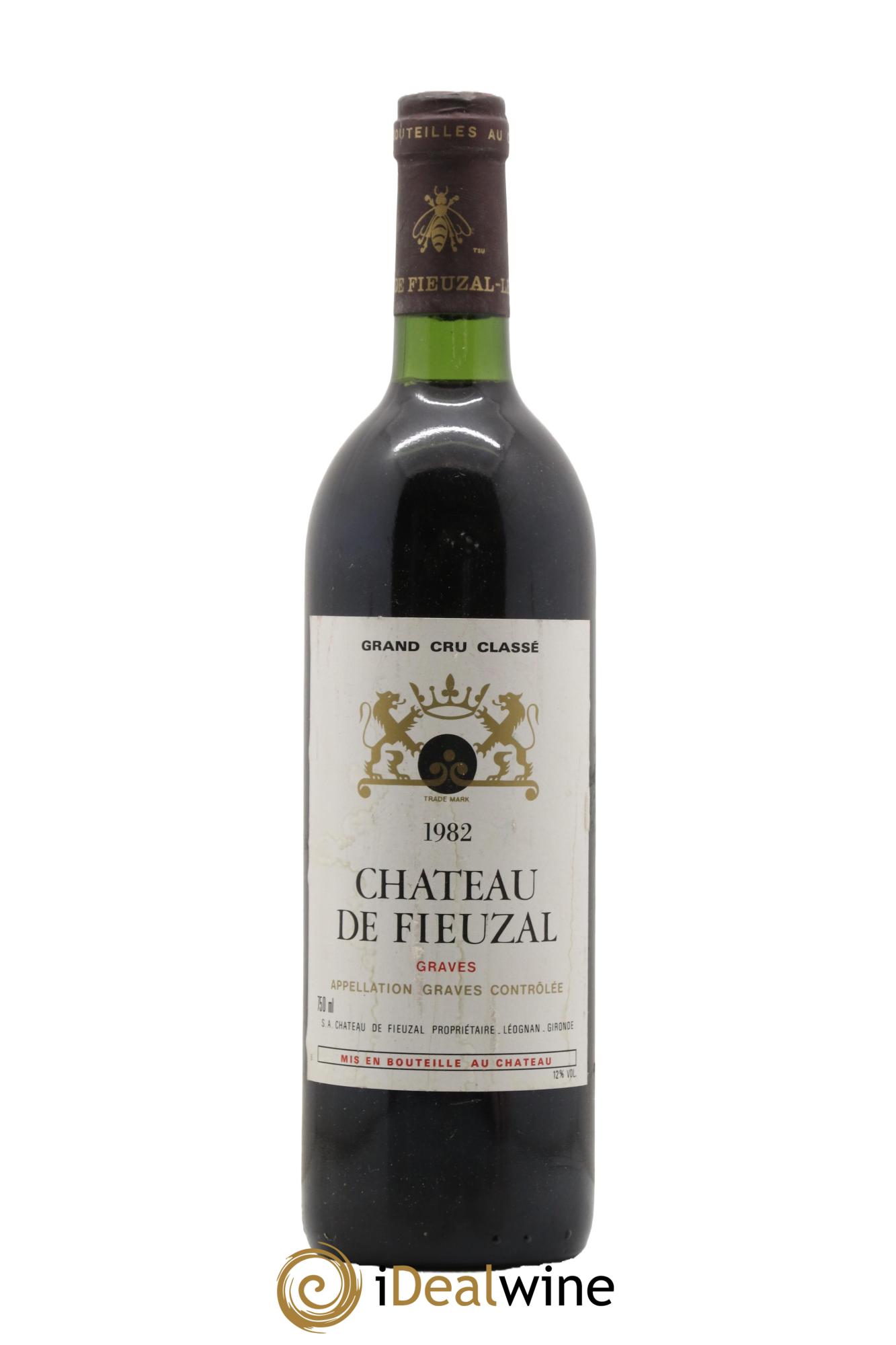 Château de Fieuzal Cru Classé de Graves 1982 - Lotto di 1 bottiglia - 0