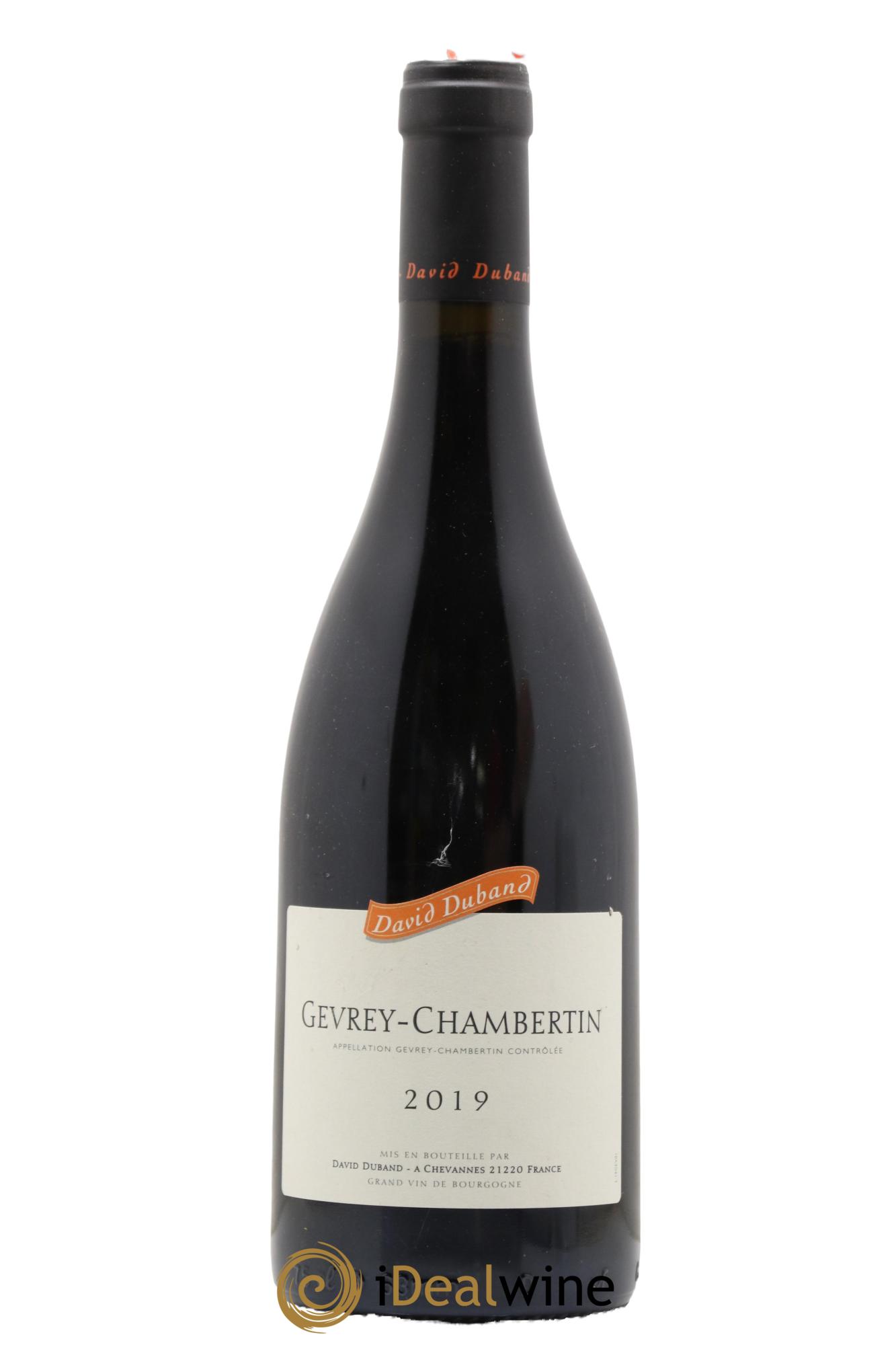 Gevrey-Chambertin David Duband (Domaine) 2019 - Lot de 1 bouteille - 0