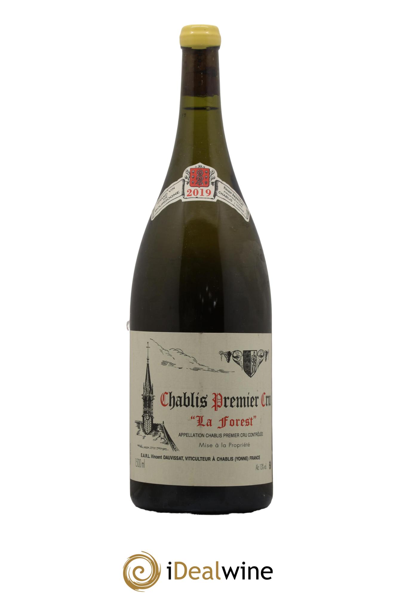 Chablis 1er Cru La Forest Vincent Dauvissat (Domaine)  2019 - Lotto di 1 magnum - 0