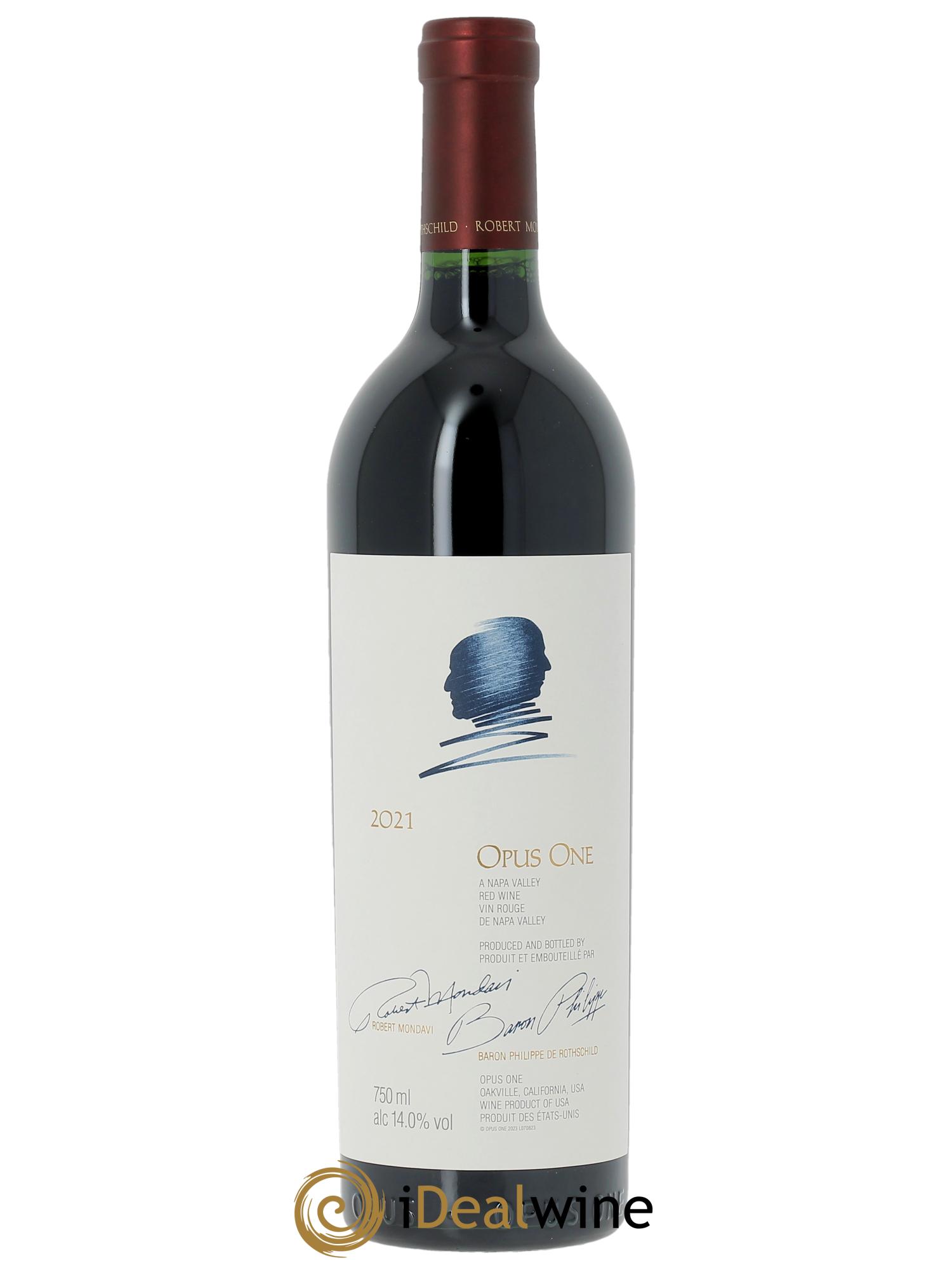 Napa Valley Opus One Robert Mondavi (OWC if 6 bts) 2021 - Lot of 1 bottle - 0