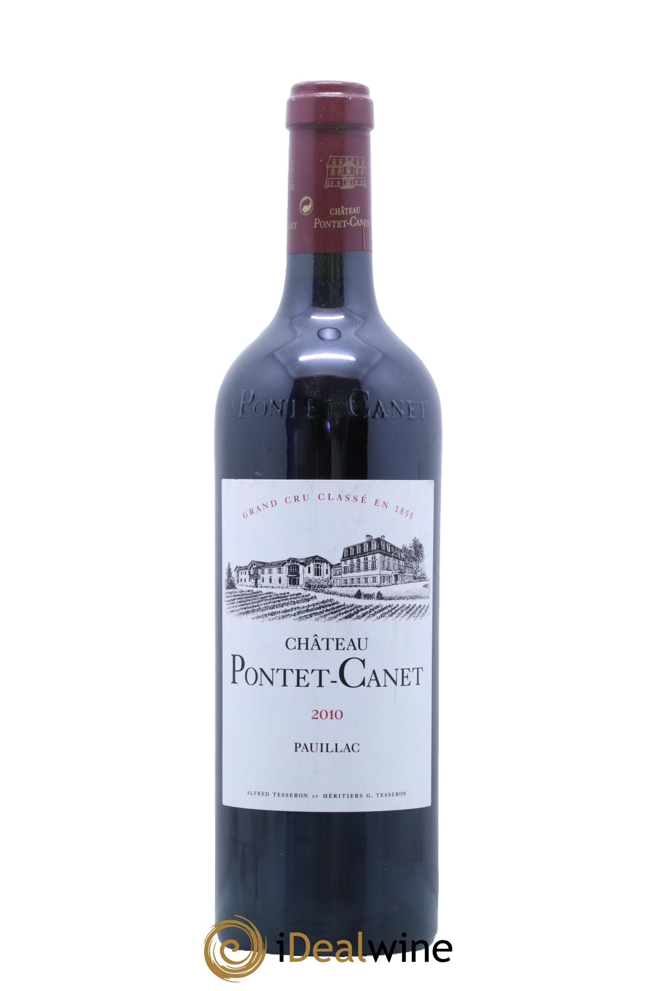 Château Pontet Canet 5ème Grand Cru Classé  2010 - Lot de 1 bouteille - 0