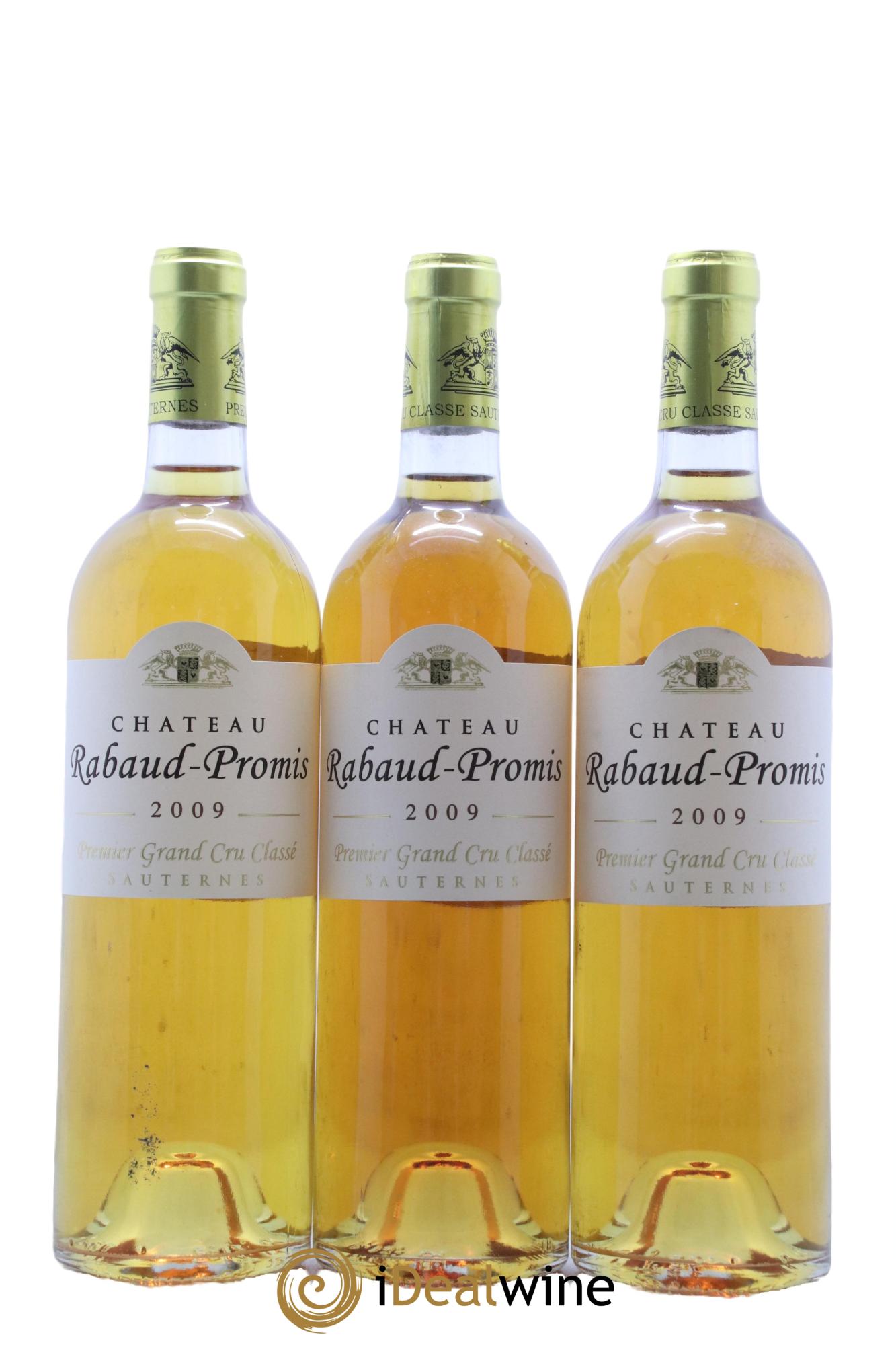 Château Rabaud Promis 1er Grand Cru Classé  2009 - Lot de 6 bouteilles - 2