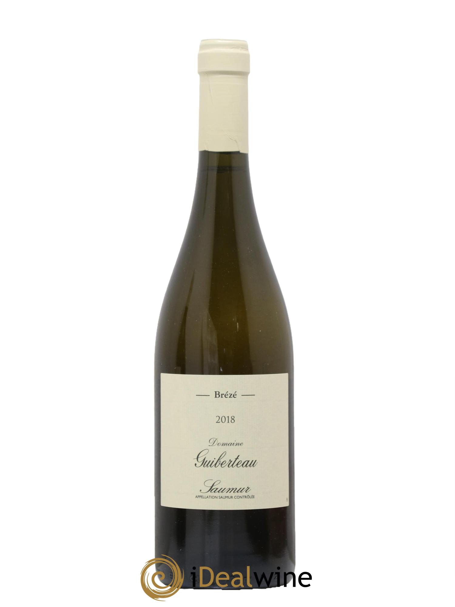 Saumur Brézé Domaine Guiberteau 2018 - Lot of 1 bottle - 0