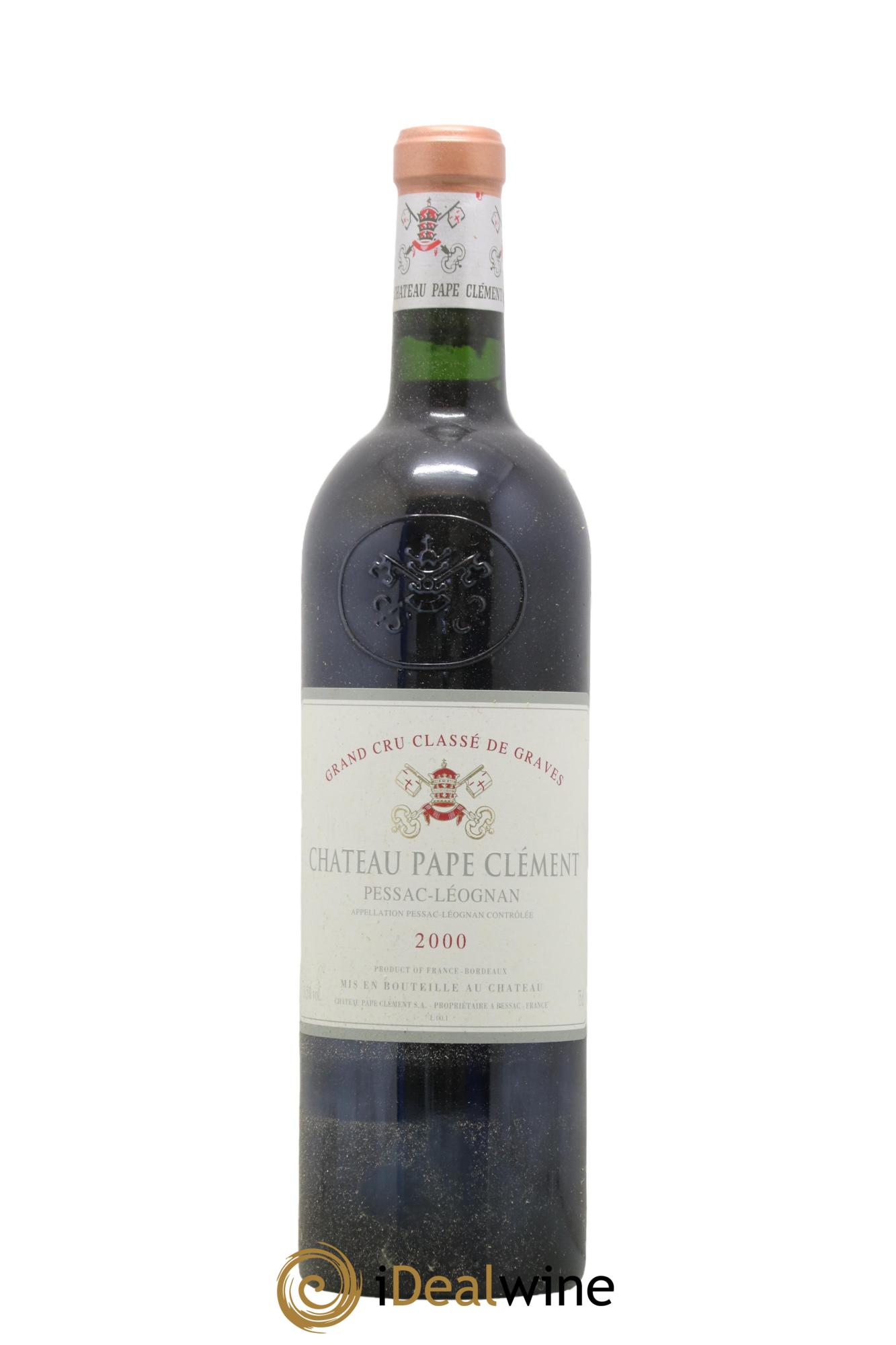 Château Pape Clément Cru Classé de Graves 2000 - Posten von 1 Flasche - 0