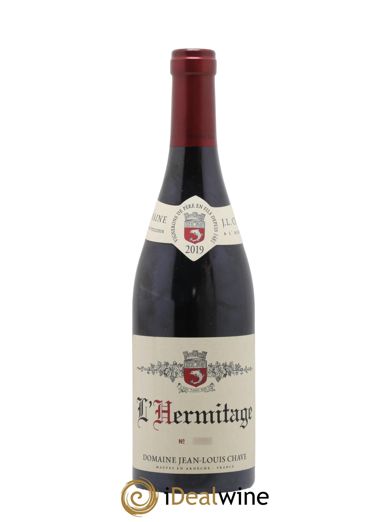 Hermitage Jean-Louis Chave 2019 - Lot of 1 bottle - 0