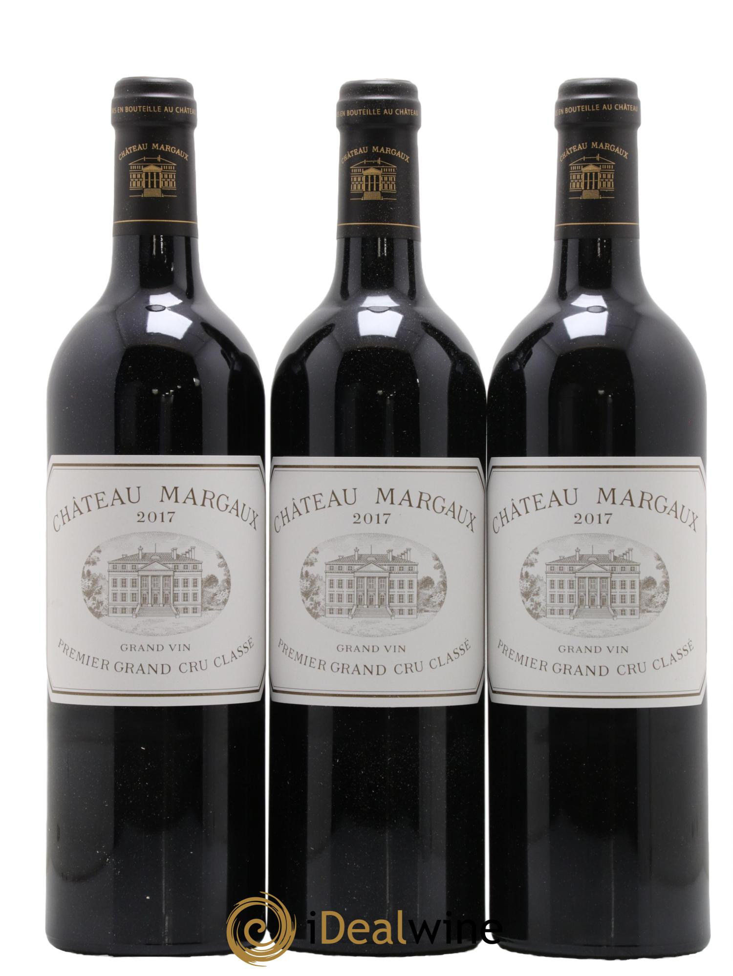 Château Margaux 1er Grand Cru Classé 2017 - Lot de 6 bouteilles - 1