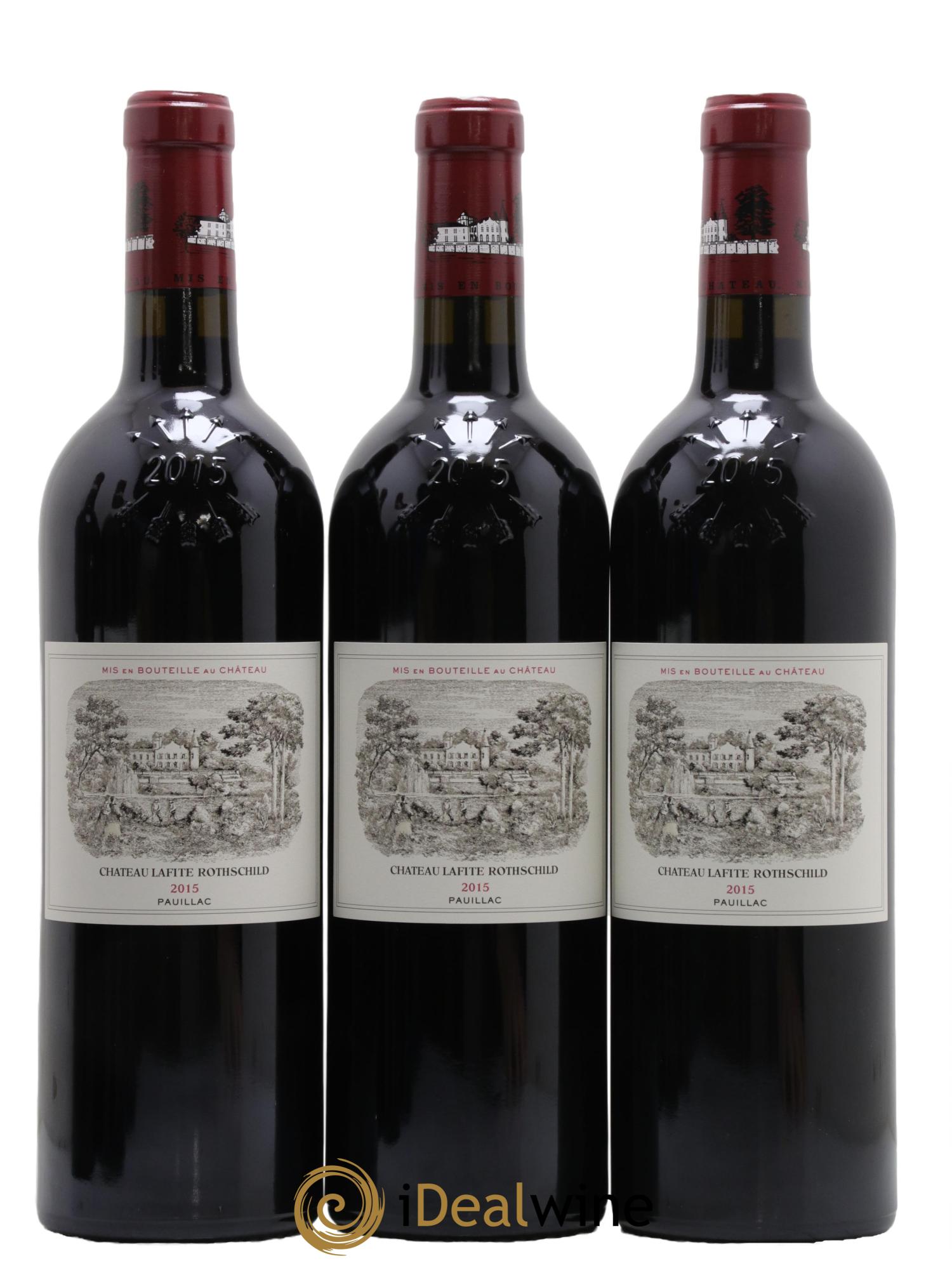 Château Lafite Rothschild 1er Grand Cru Classé 2015 - Lot de 6 bouteilles - 1