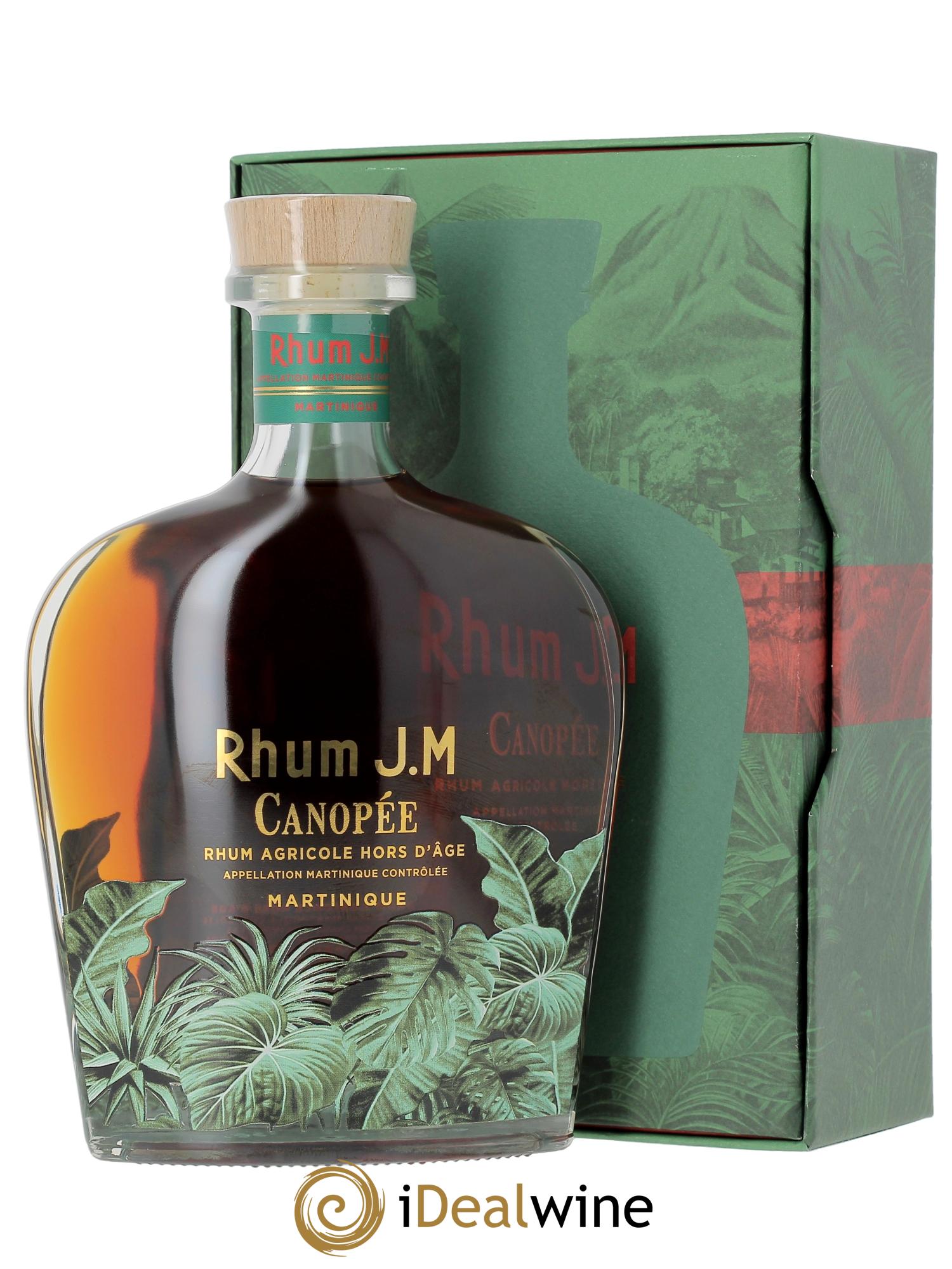 Rhum Rhum J.M. Cuvée Canopée Hors d'Age  - Lot de 1 bouteille - 0