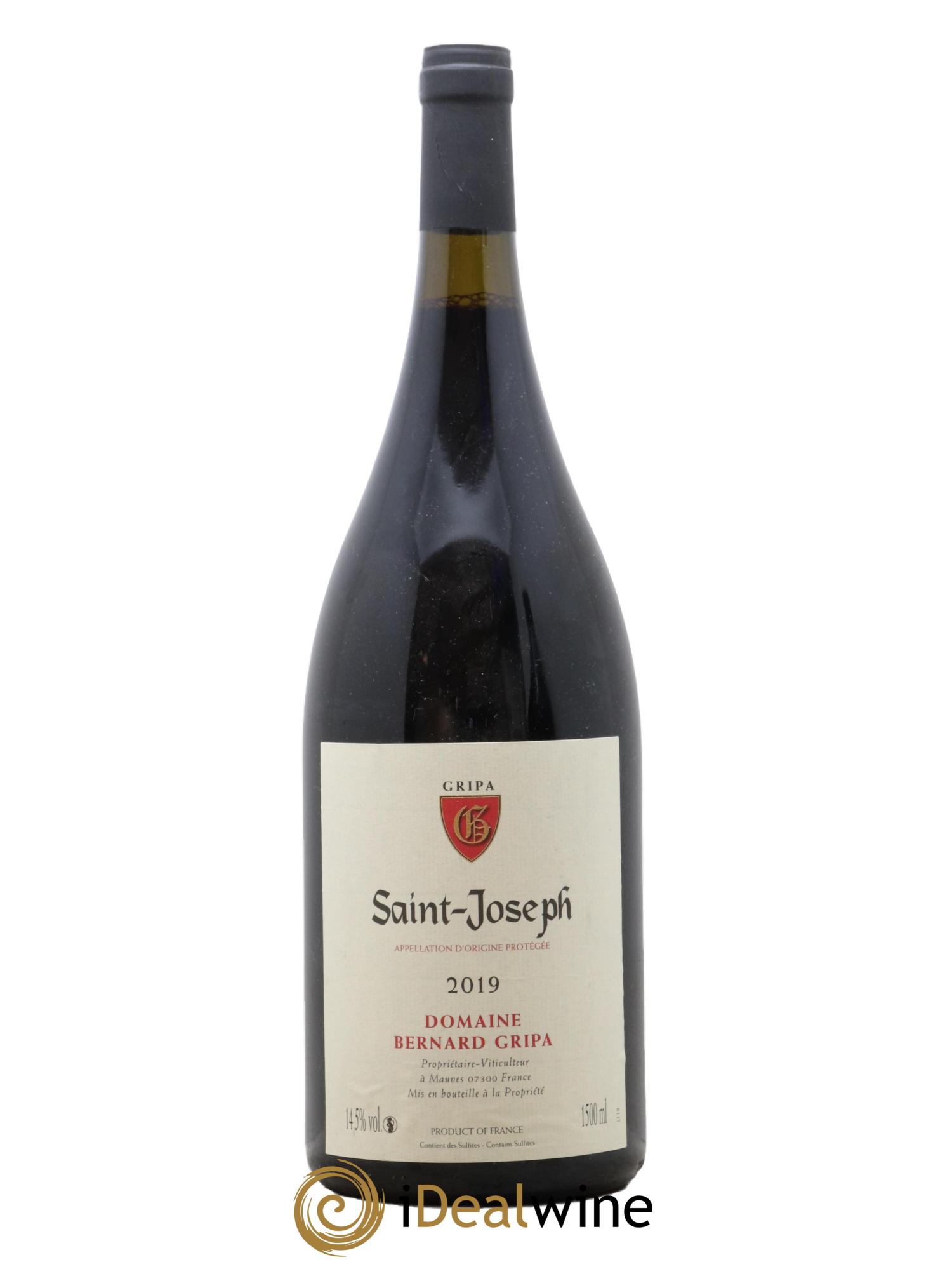 Saint-Joseph Bernard Gripa (Domaine) 2019 - Lotto di 1 magnum - 0