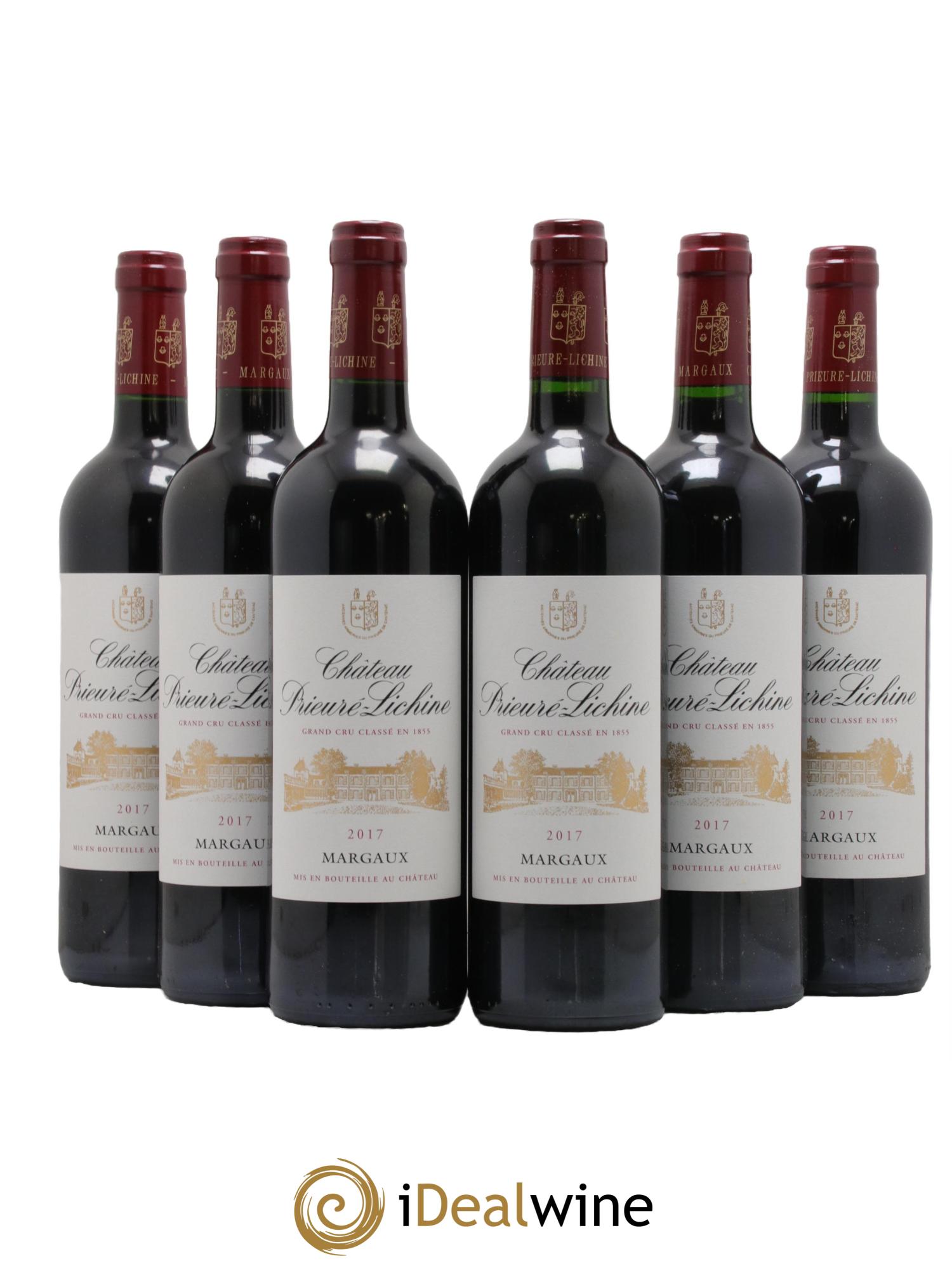 Château Prieuré Lichine 4ème Grand Cru Classé  2017 - Lot of 6 bottles - 0