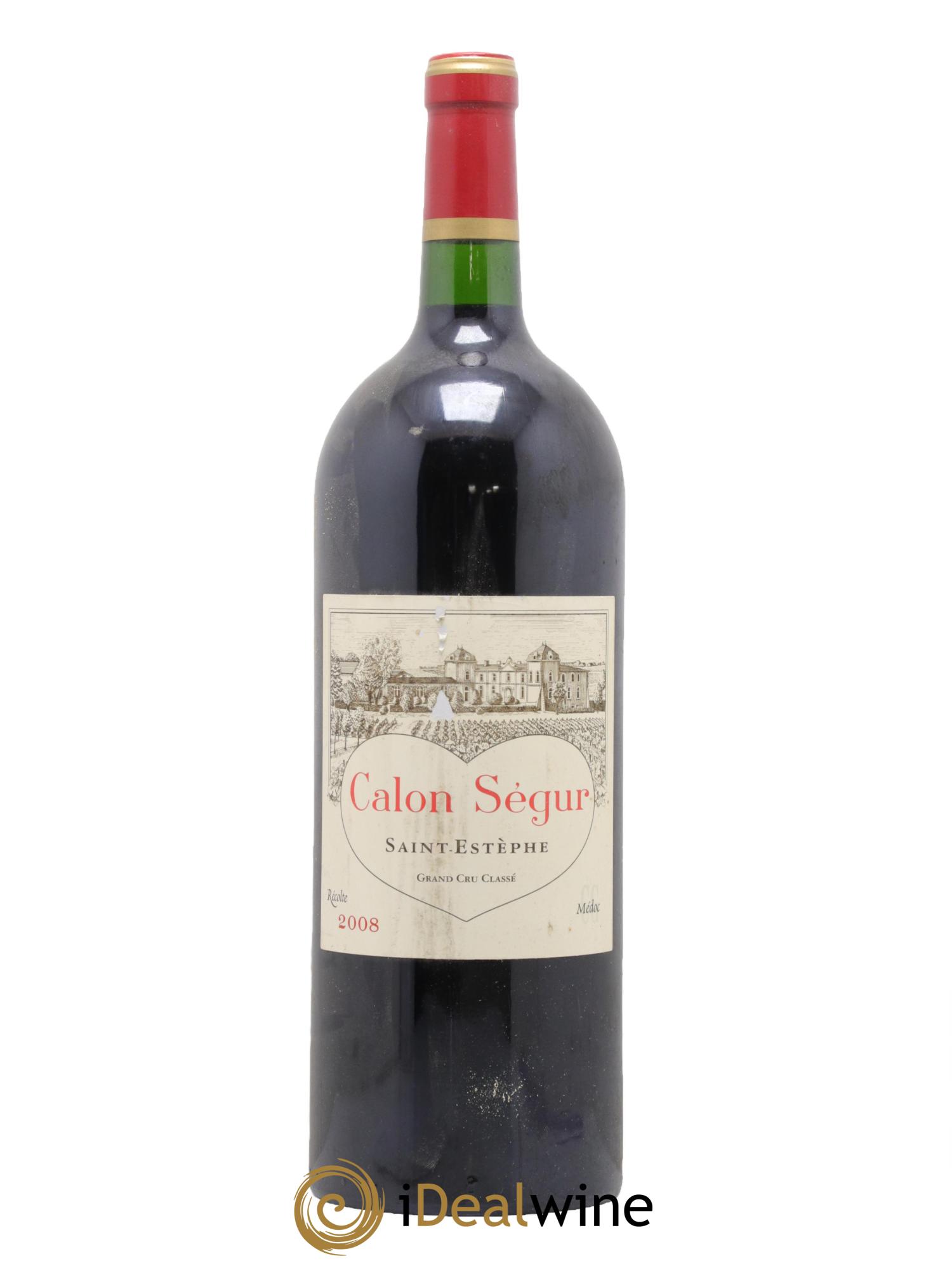 Château Calon Ségur 3ème Grand Cru Classé 2008 - Lot of 1 magnum - 0