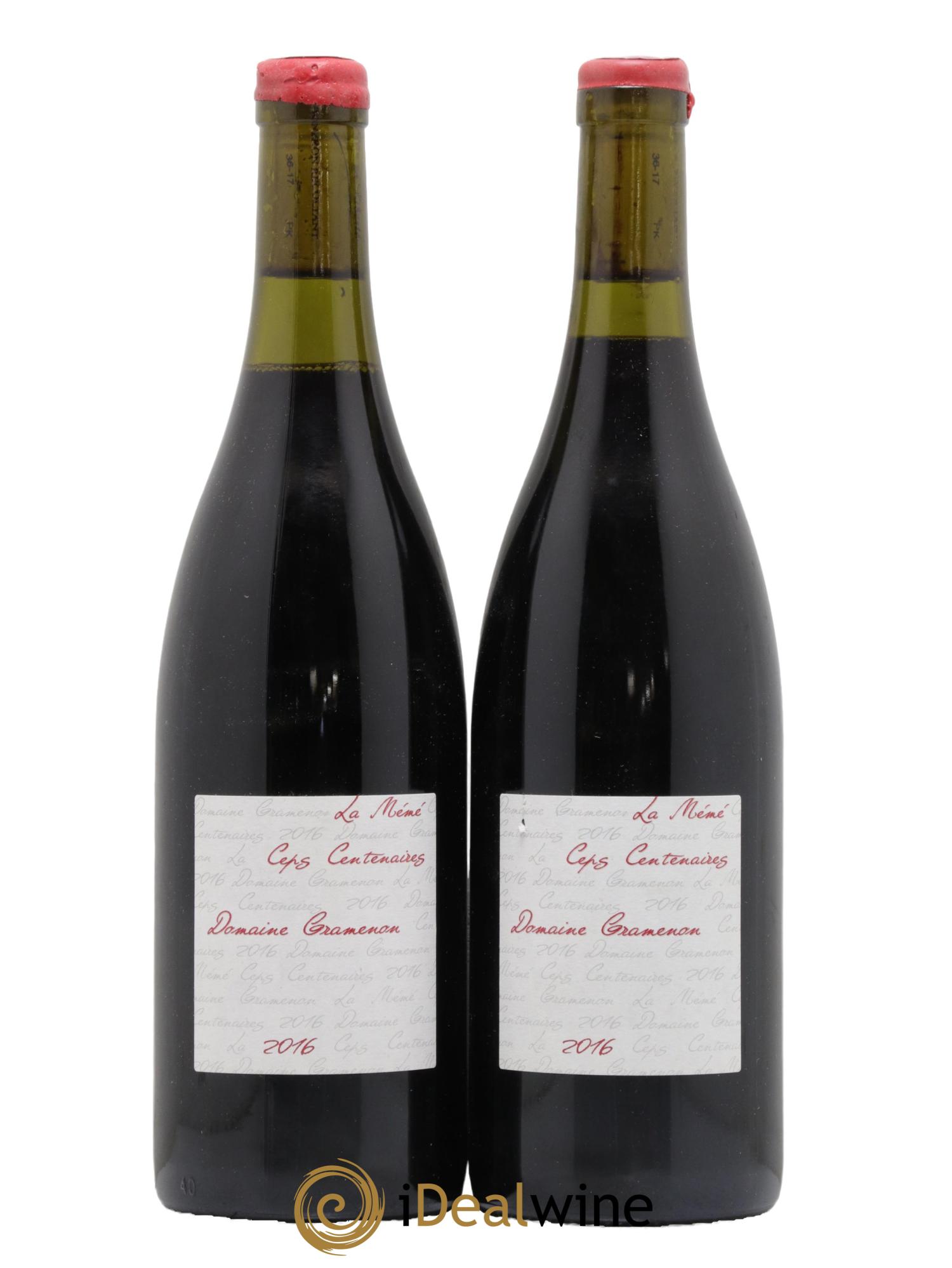 Côtes du Rhône La Mémé Ceps Centenaires Gramenon (Domaine) 2016 - Posten von 2 Flaschen - 0