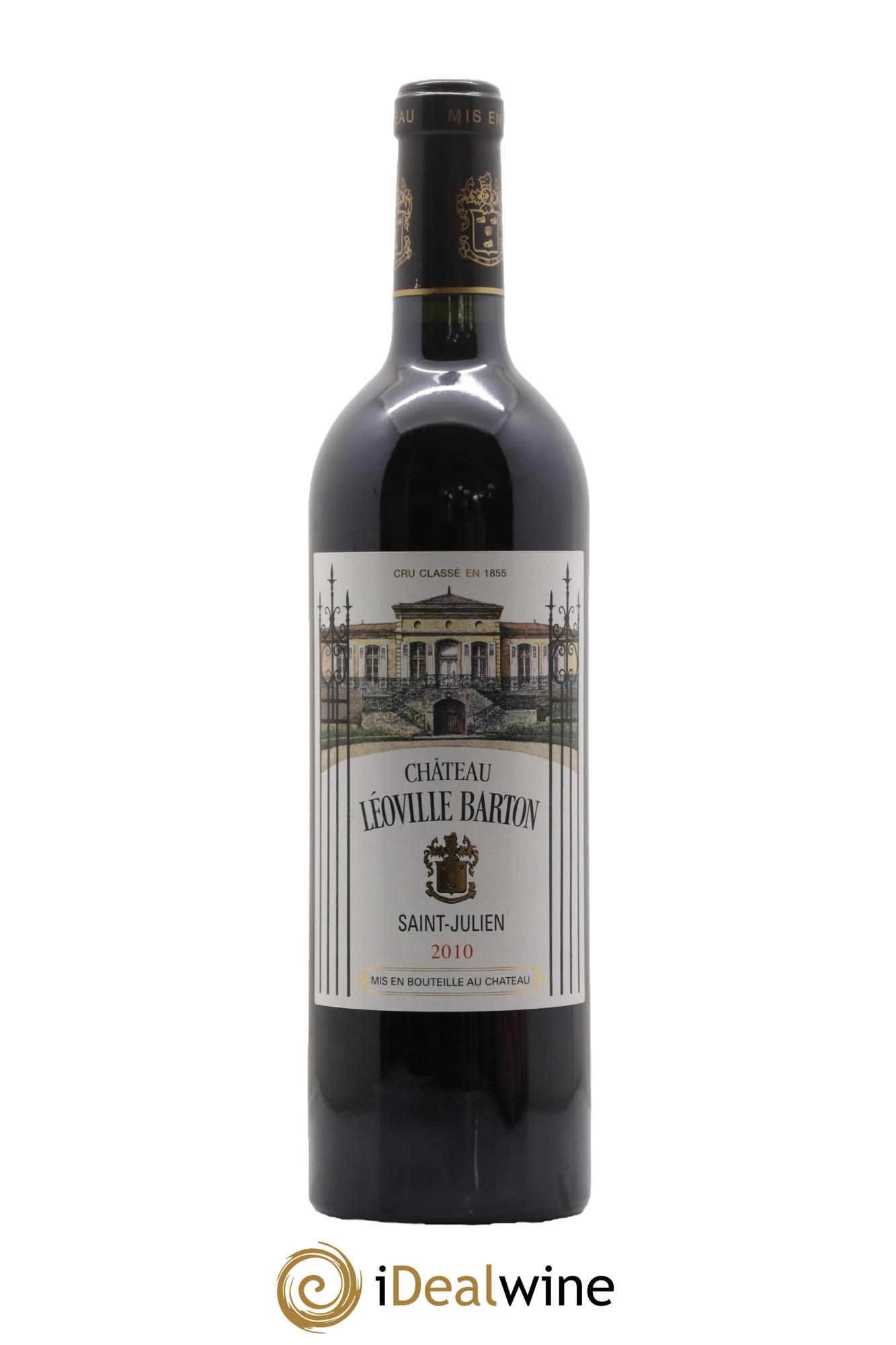 Château Léoville Barton 2ème Grand Cru Classé 2010 - Posten von 1 Flasche - 0