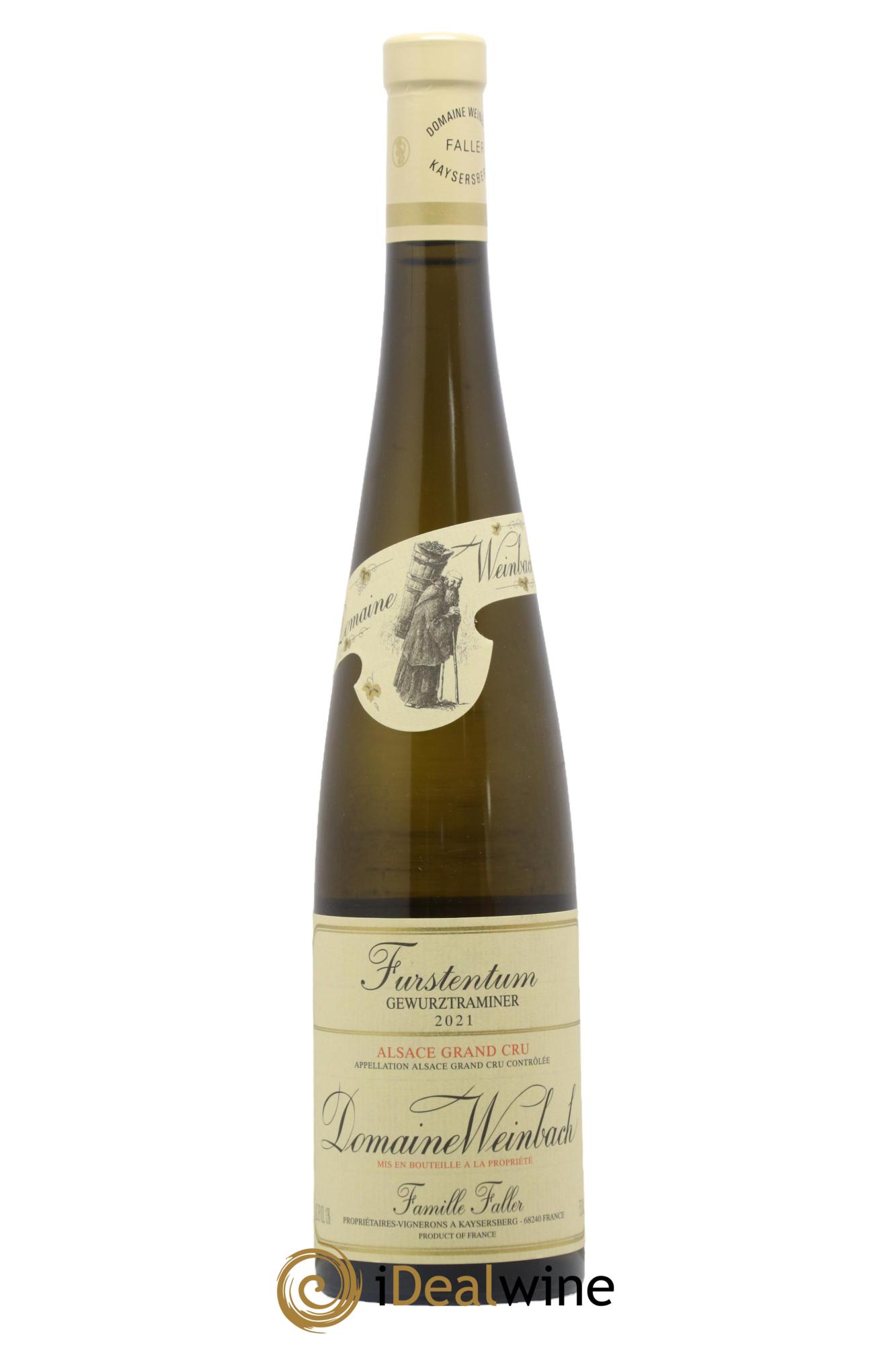 Alsace Grand Cru Gewurztraminer Furstentum Weinbach (Domaine) 2021 - Posten von 1 Flasche - 0