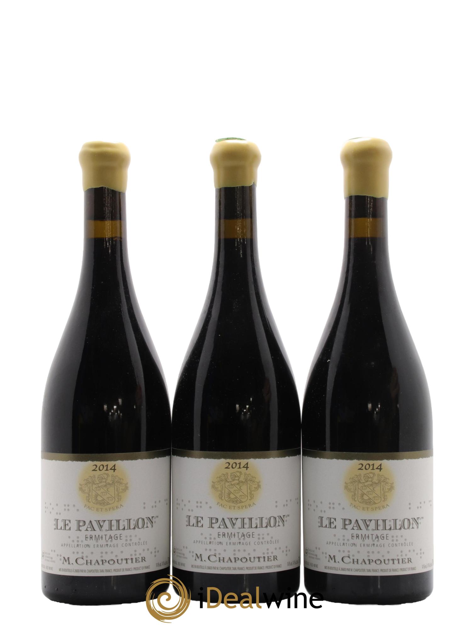 Hermitage Ermitage Le Pavillon Chapoutier 2014 - Posten von 6 Flaschen - 3