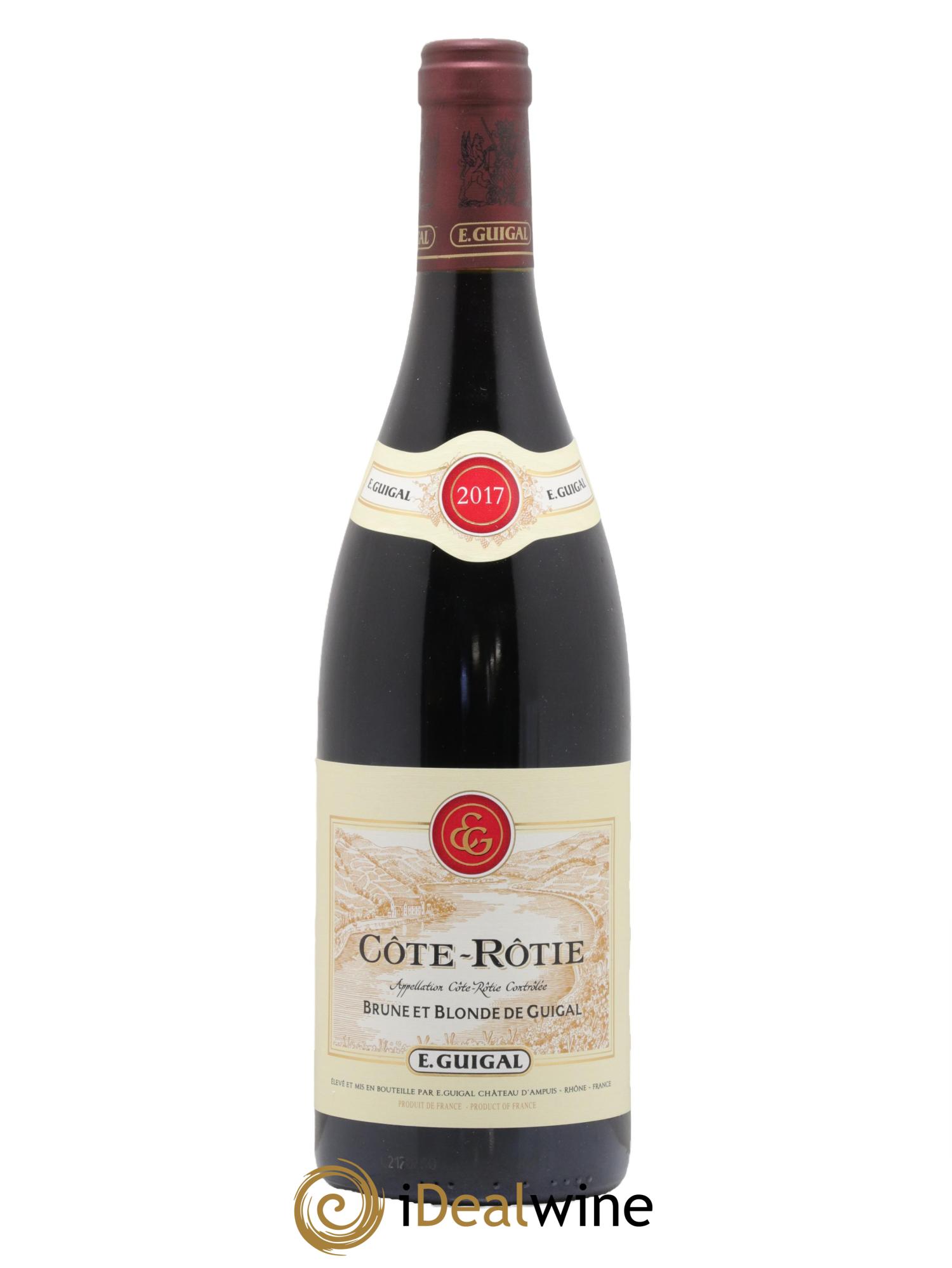 Côte-Rôtie Côtes Brune et Blonde Guigal 2017 - Lot de 1 bouteille - 0