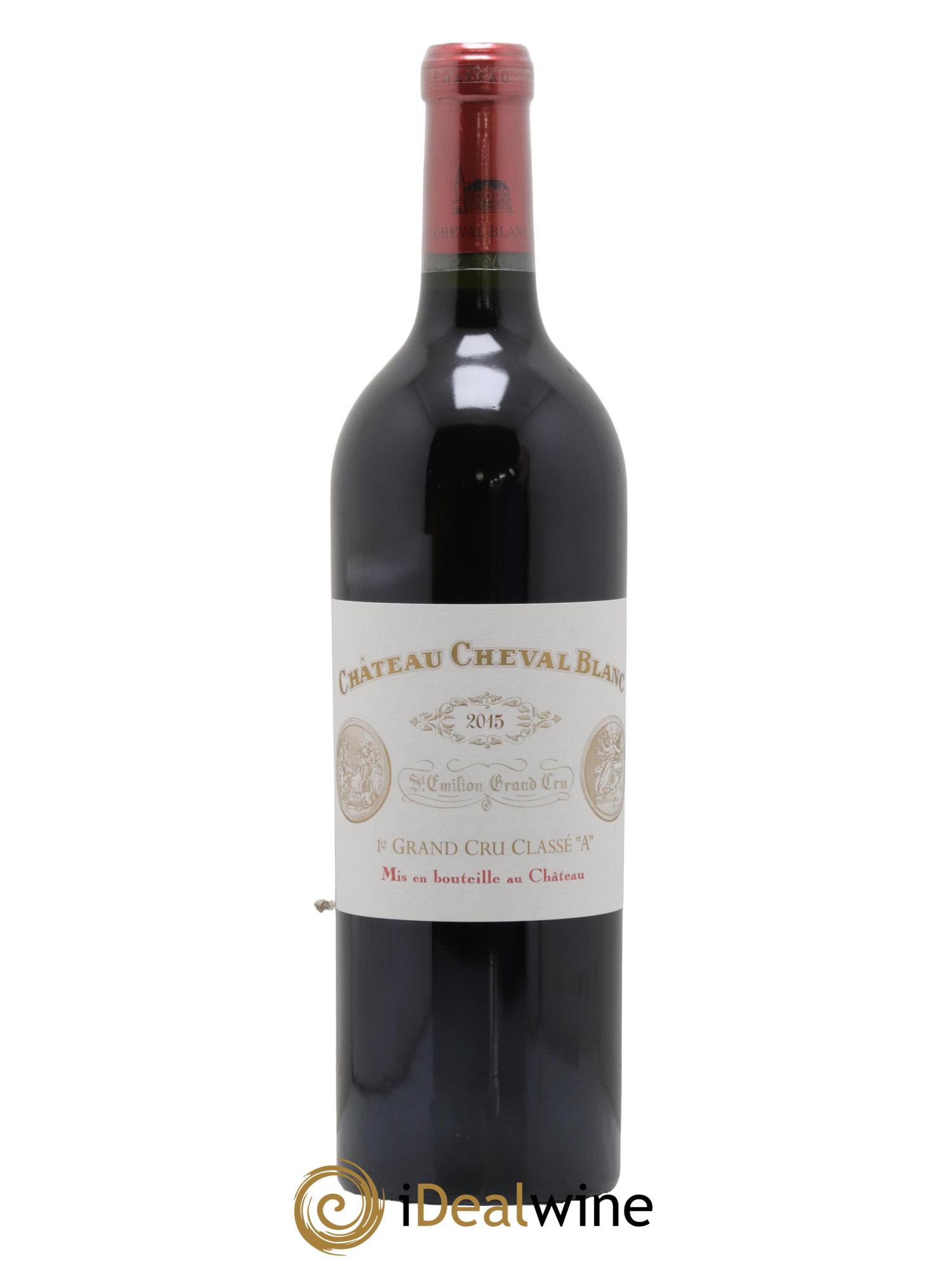 Château Cheval Blanc 1er Grand Cru Classé A 2015 - Lot de 1 bouteille - 0