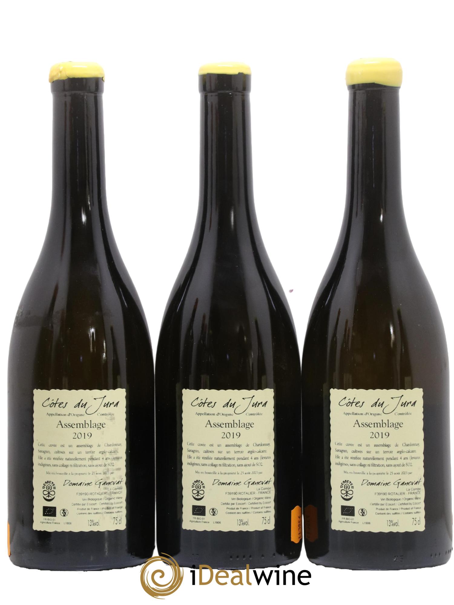 Côtes du Jura Cuvée Orégane Jean-François Ganevat (Domaine) 2019 - Posten von 3 Flaschen - 1