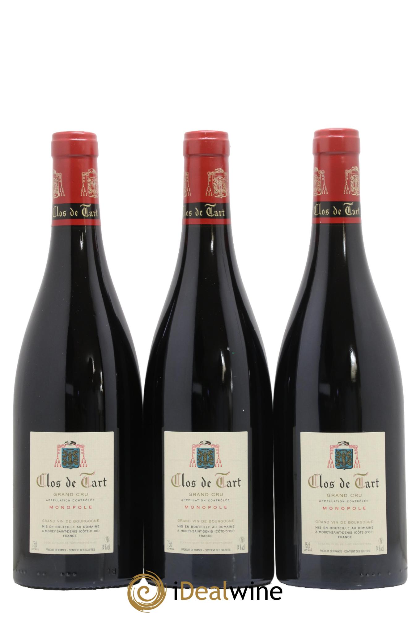 Clos de Tart Grand Cru Mommessin 2019 - Lotto di 3 bottiglie - 1