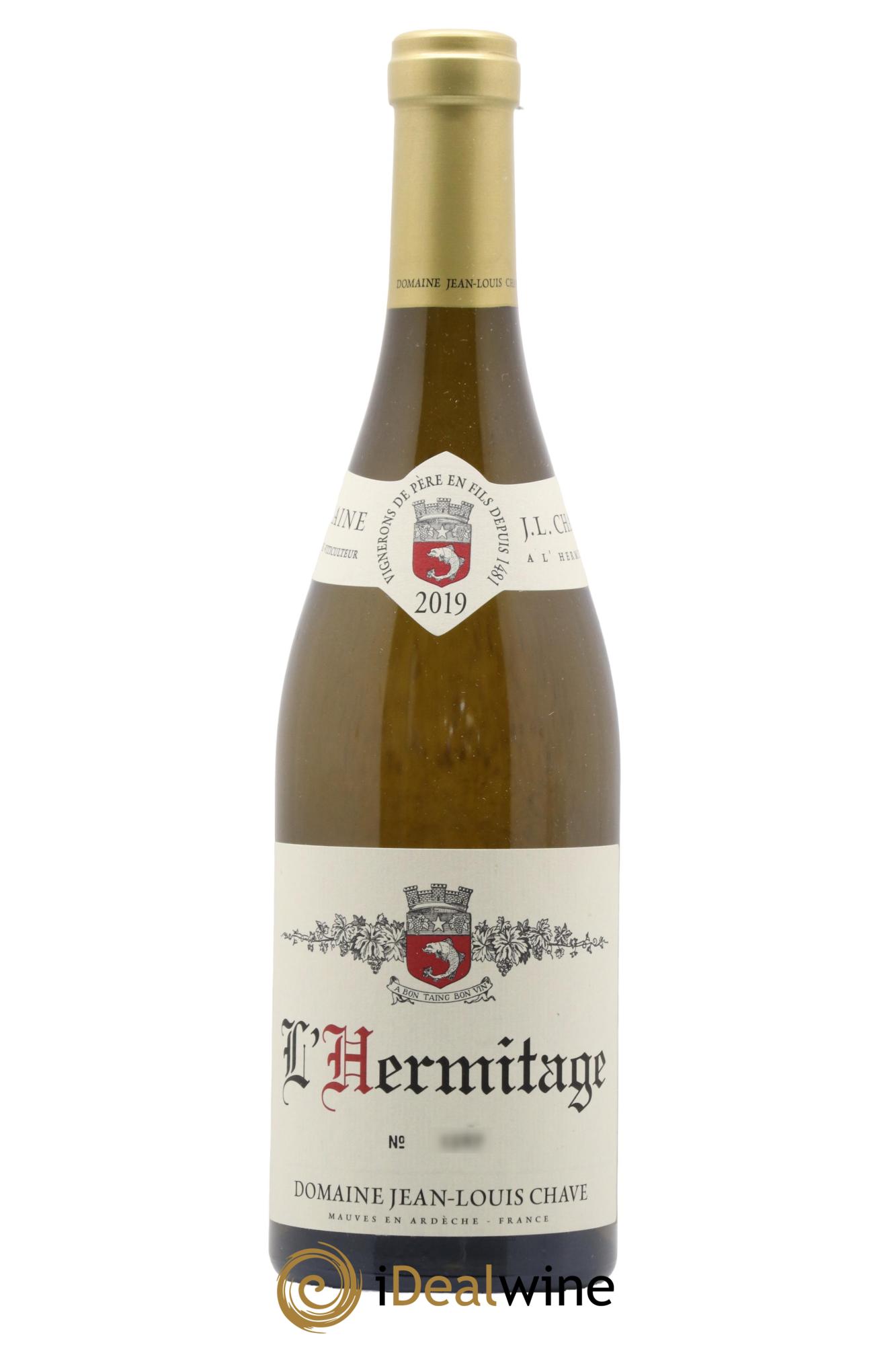 Hermitage Jean-Louis Chave 2019 - Lot de 1 bouteille - 0