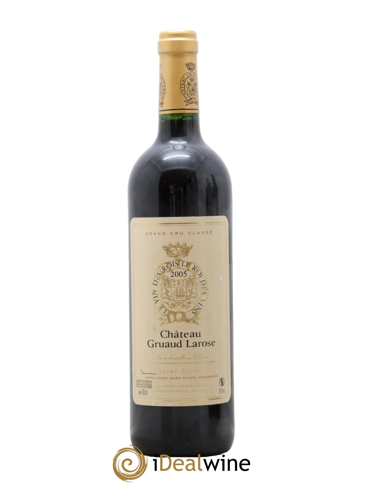 Château Gruaud Larose 2ème Grand Cru Classé 2005 - Lot of 1 bottle - 0