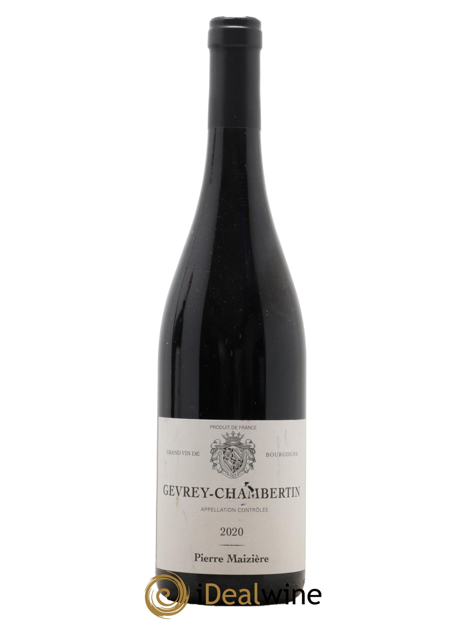 Gevrey-Chambertin Domaine Pierre Maiziere 2020 - Lot de 1 bouteille - 0