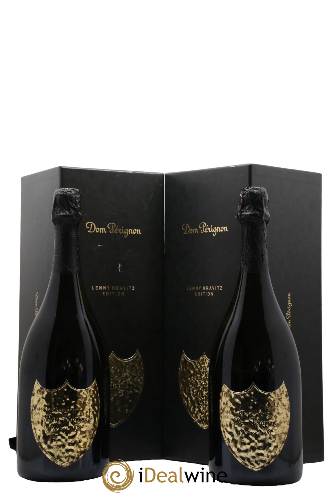 Edition Lenny Kravitz Dom Pérignon 2008 - Lotto di 2 bottiglie - 1