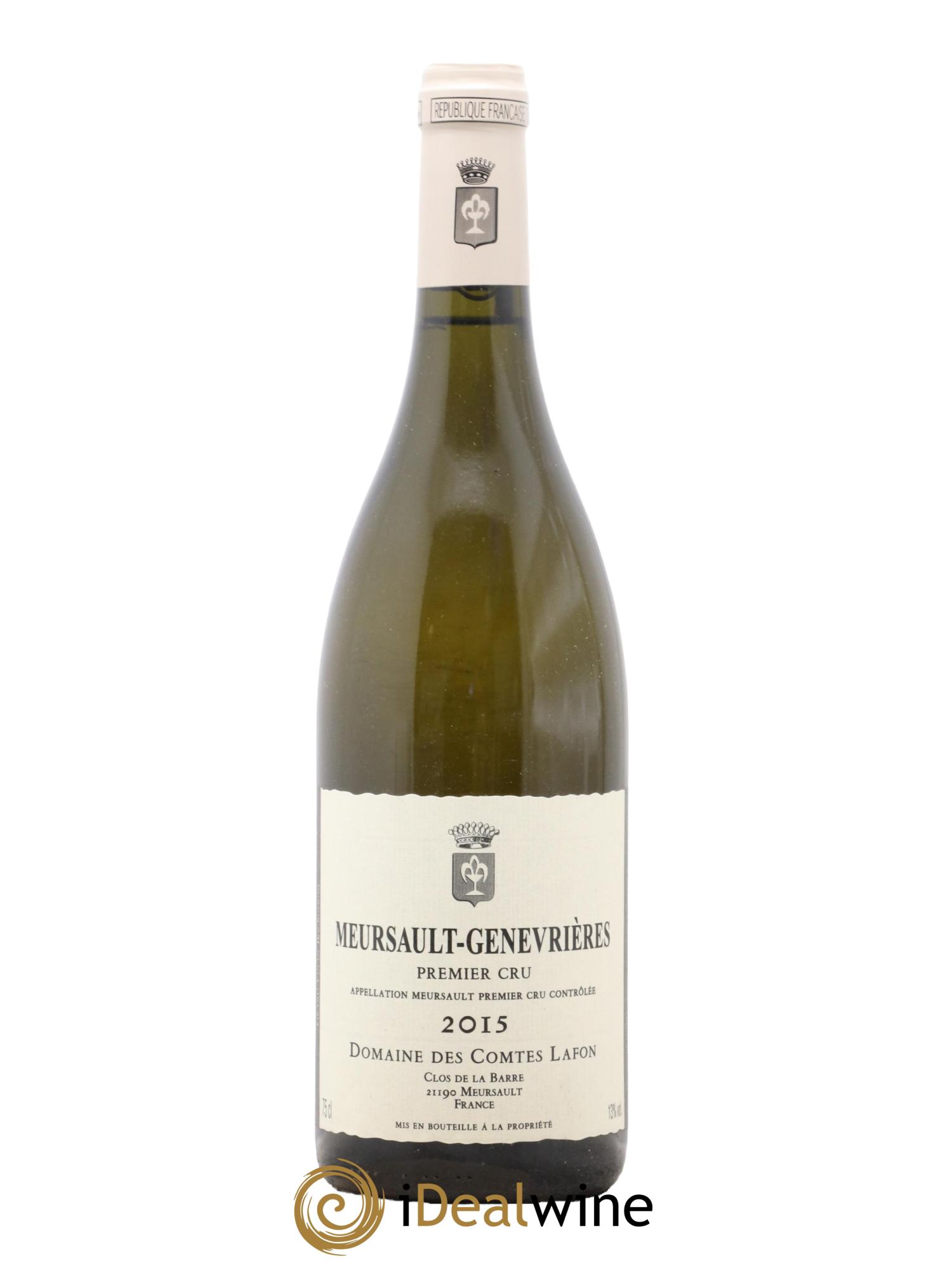 Meursault 1er Cru Genevrières Comtes Lafon (Domaine des) 2015 - Posten von 1 Flasche - 0