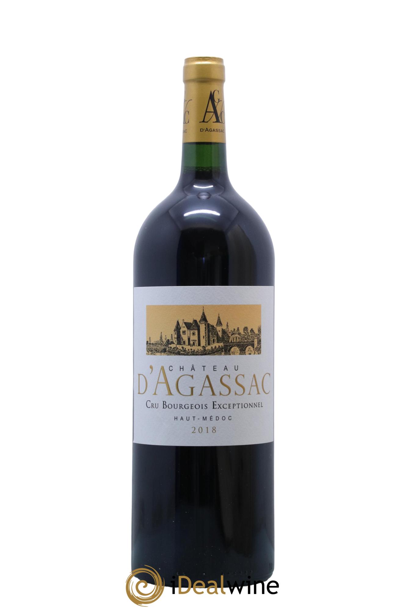 Château d' Agassac Cru Bourgeois  2018 - Lot de 1 magnum - 1