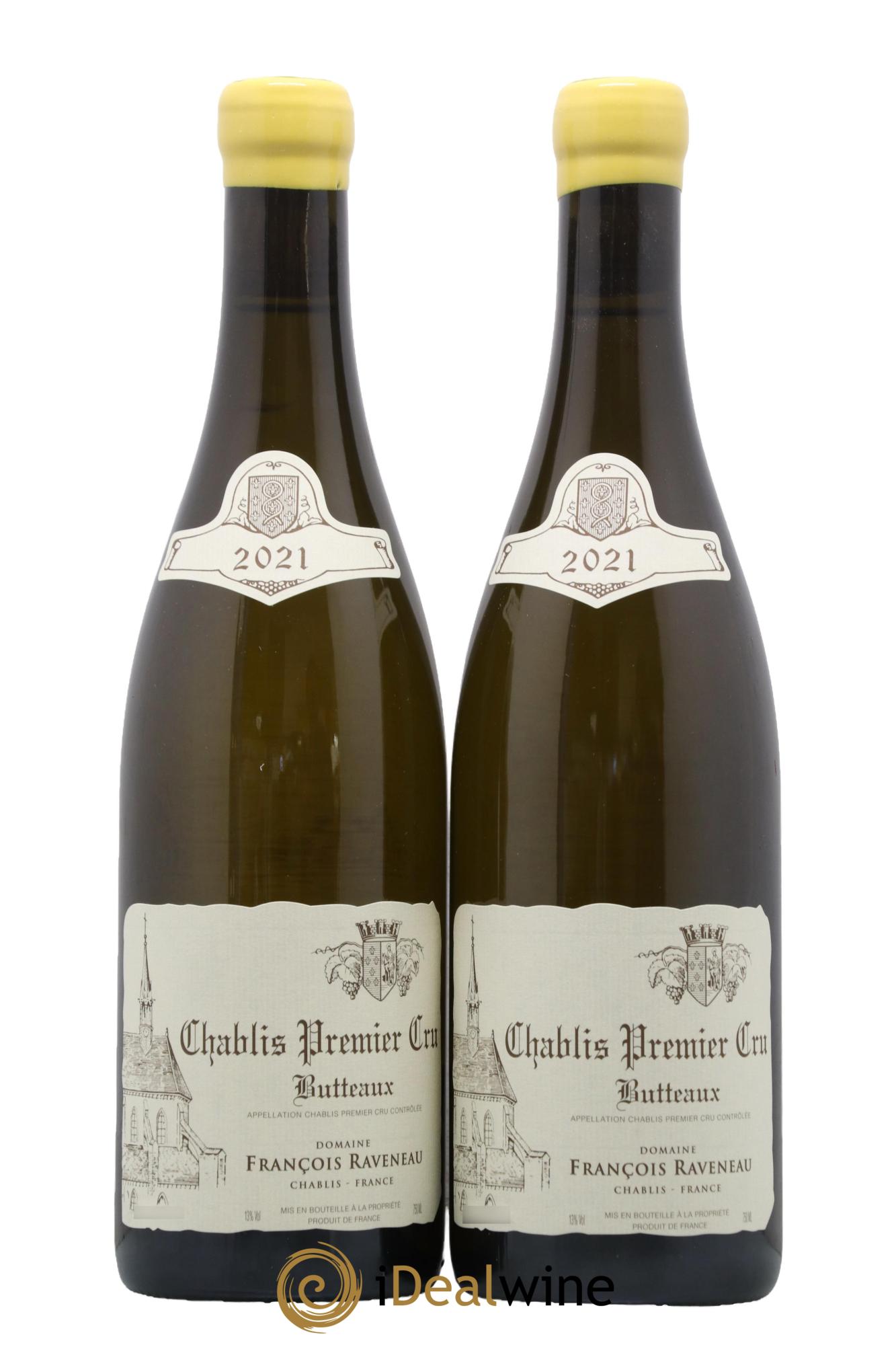 Chablis 1er Cru Butteaux Raveneau (Domaine) 2021 - Lot de 2 bouteilles - 0