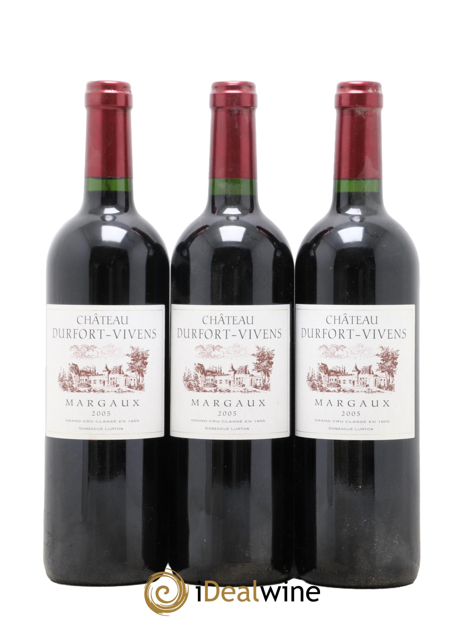 Château Durfort Vivens 2ème Grand Cru Classé 2005 - Lot de 12 bouteilles - 4