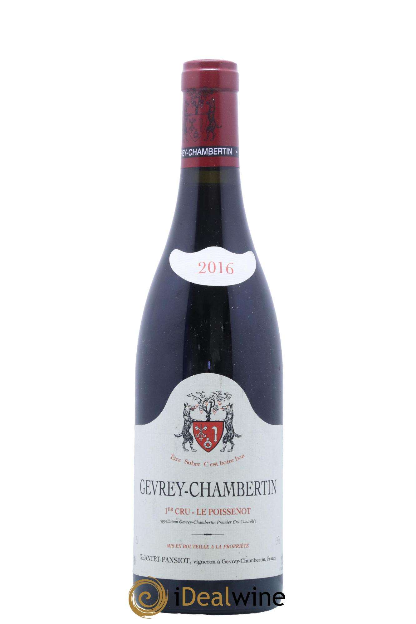 Gevrey-Chambertin 1er Cru Le Poissenot Geantet-Pansiot  2016 - Lotto di 1 bottiglia - 0