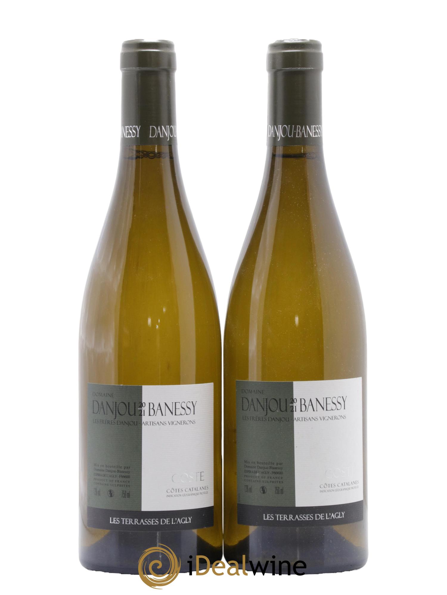 IGP Côtes Catalanes Coste Danjou Banessy (Domaine) 2021 - Lot de 2 bouteilles - 0