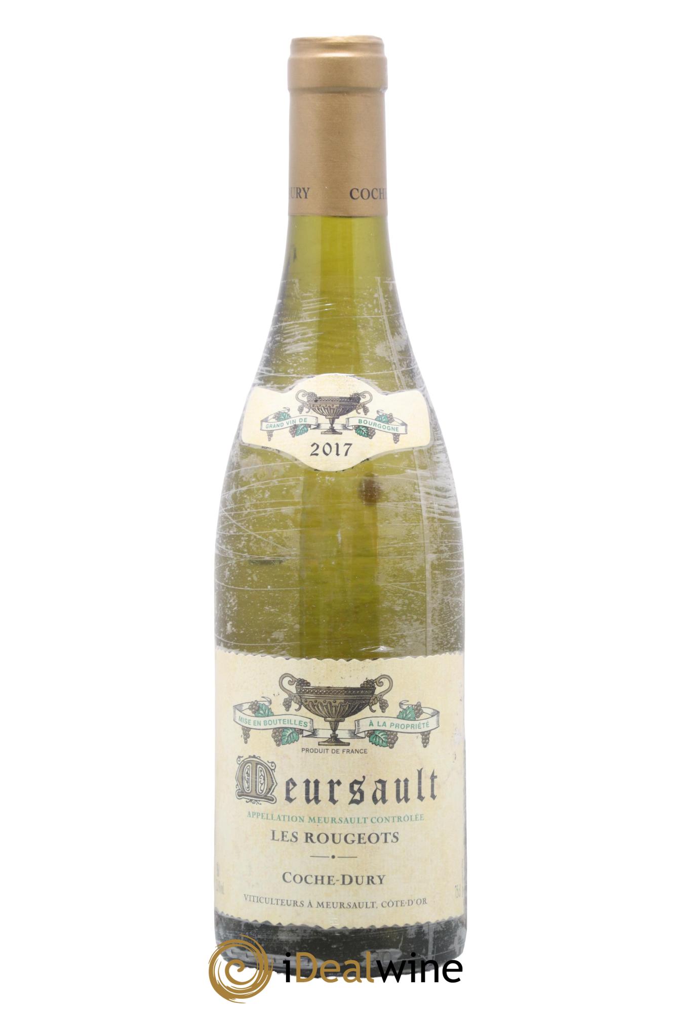 Meursault Les Rougeots Coche Dury (Domaine) 2017 - Lot de 1 bouteille - 0