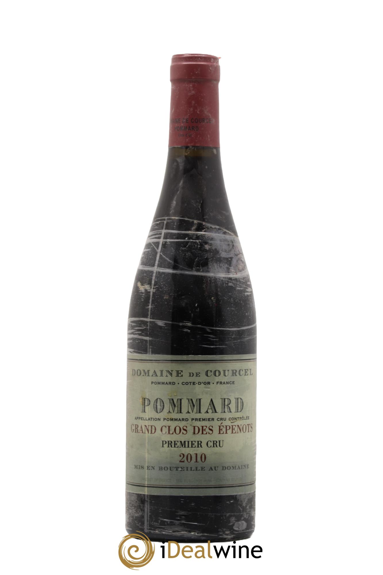 Pommard 1er Cru Grand Clos des Epenots de Courcel (Domaine) 2010 - Lot de 1 bouteille - 0